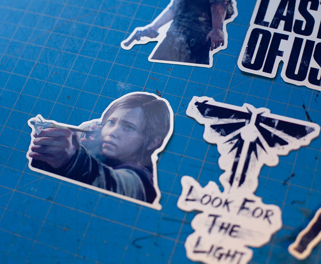 Videogame Sticker | Last of us | Laptop iPad Bullet Journal Planner Vinyl Glossy Stickers