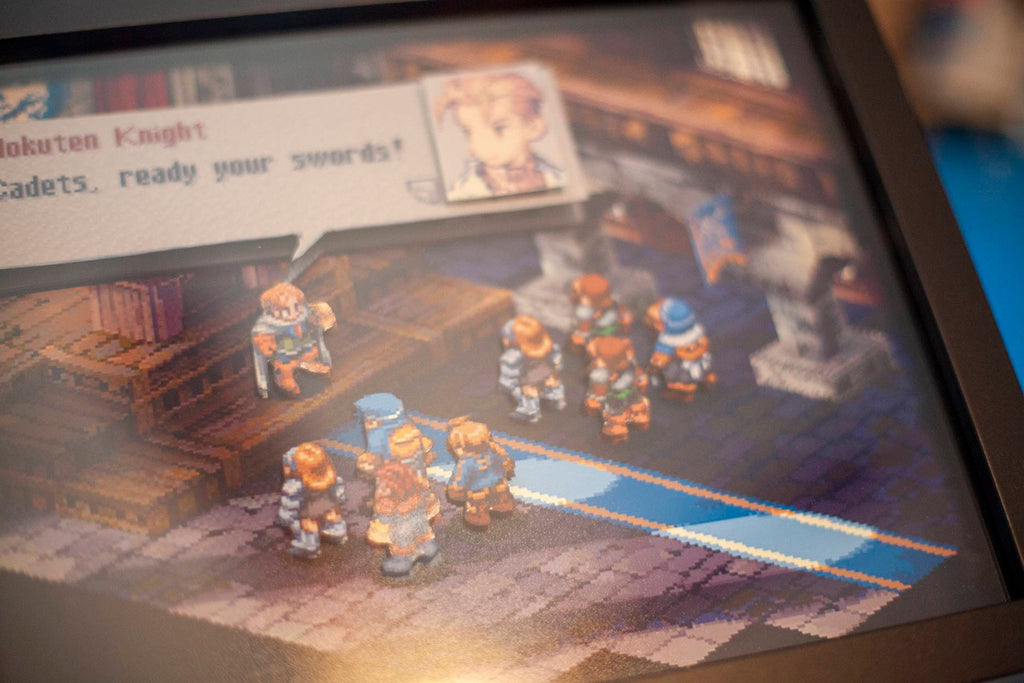 Final Fantasy Tactics Ready your Swords 3D Diorama