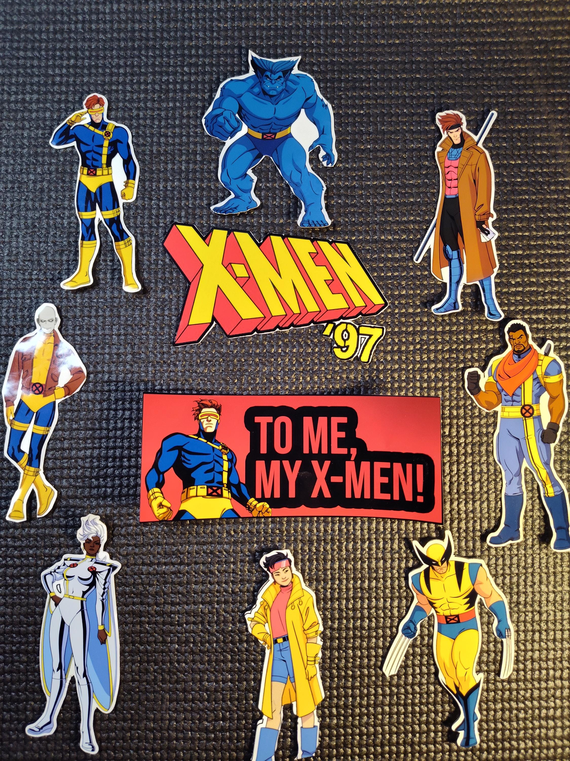X-Men '97 Stickers | Retro Decals Vinyl Decals | Waterproof & Weatherproof