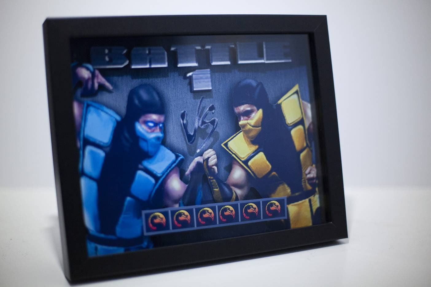 Mortal Kombat LED Shadowbox Diorama