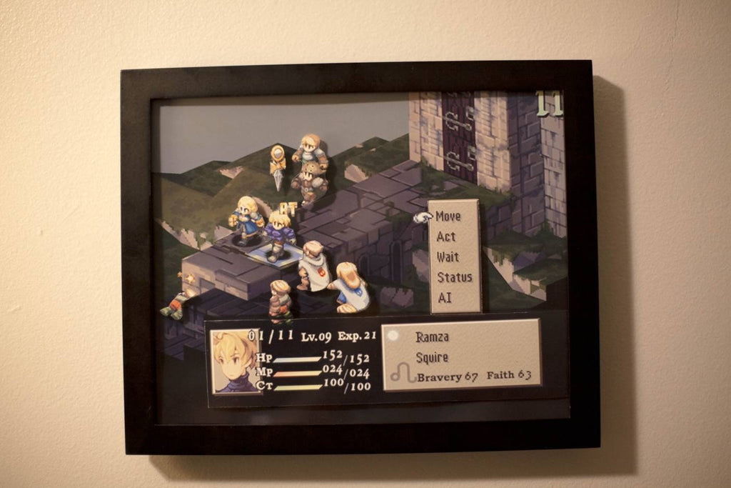 Final Fantasy Tactics Framed Wall Art gifts for him| Gifts for her | birthday | Christmas|