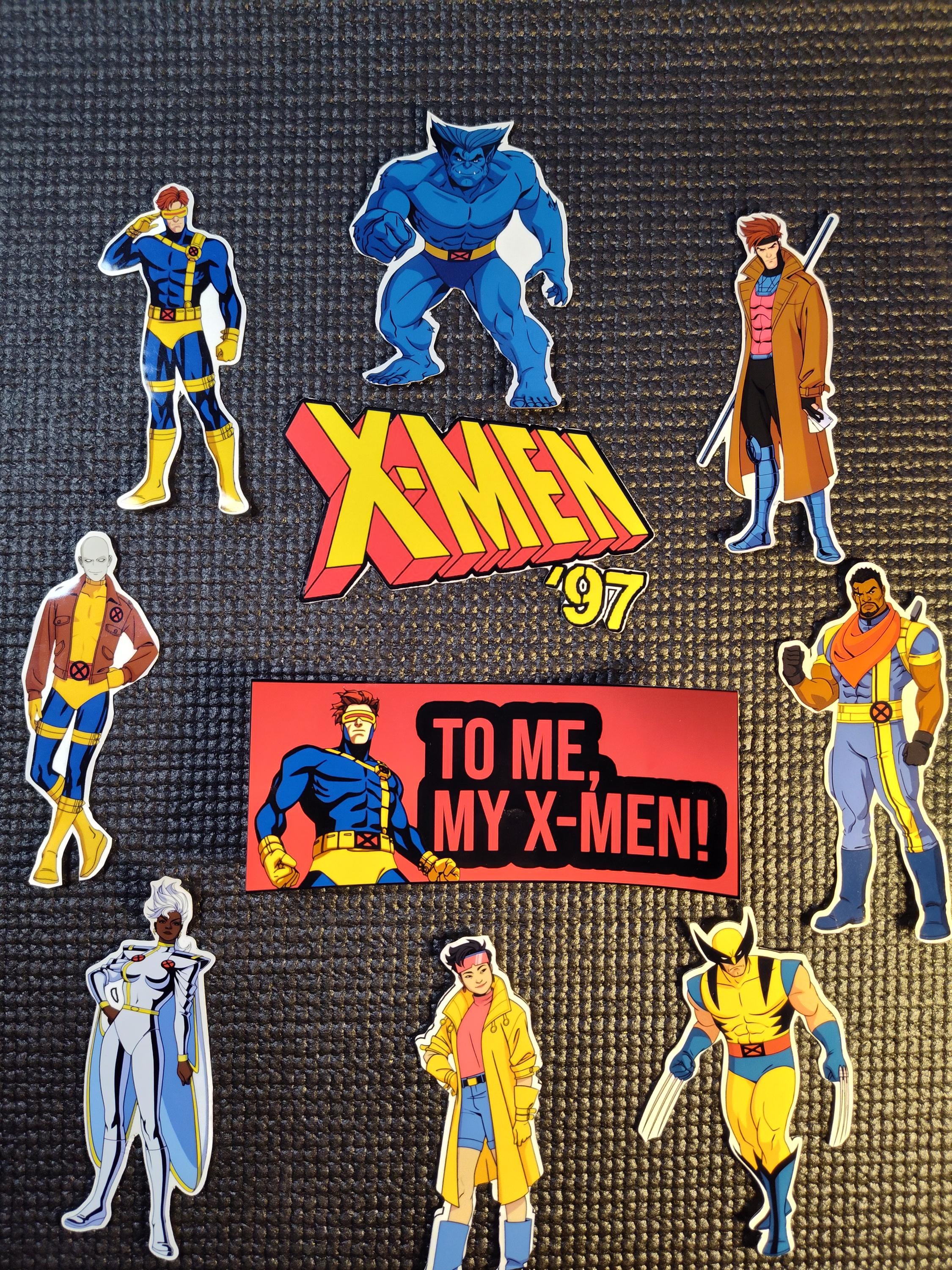 X-Men '97 Stickers | Retro Decals Vinyl Decals | Waterproof & Weatherproof