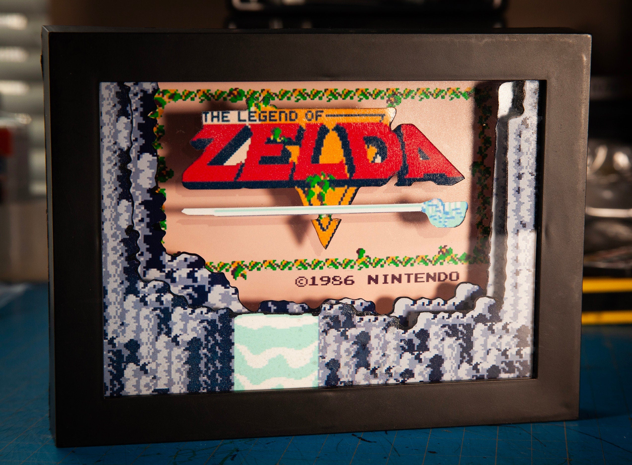 Legend of Zelda Shadowbox