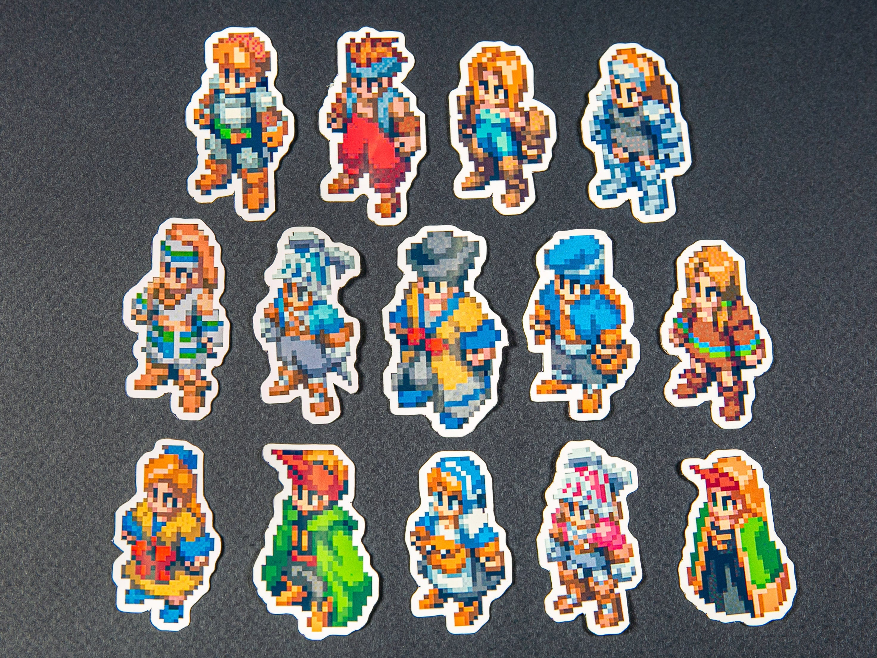 Videogame Sticker | Final Fantasy Tactics stickers | Laptop iPad Bullet Journal Planner Vinyl Glossy Stickers set 1