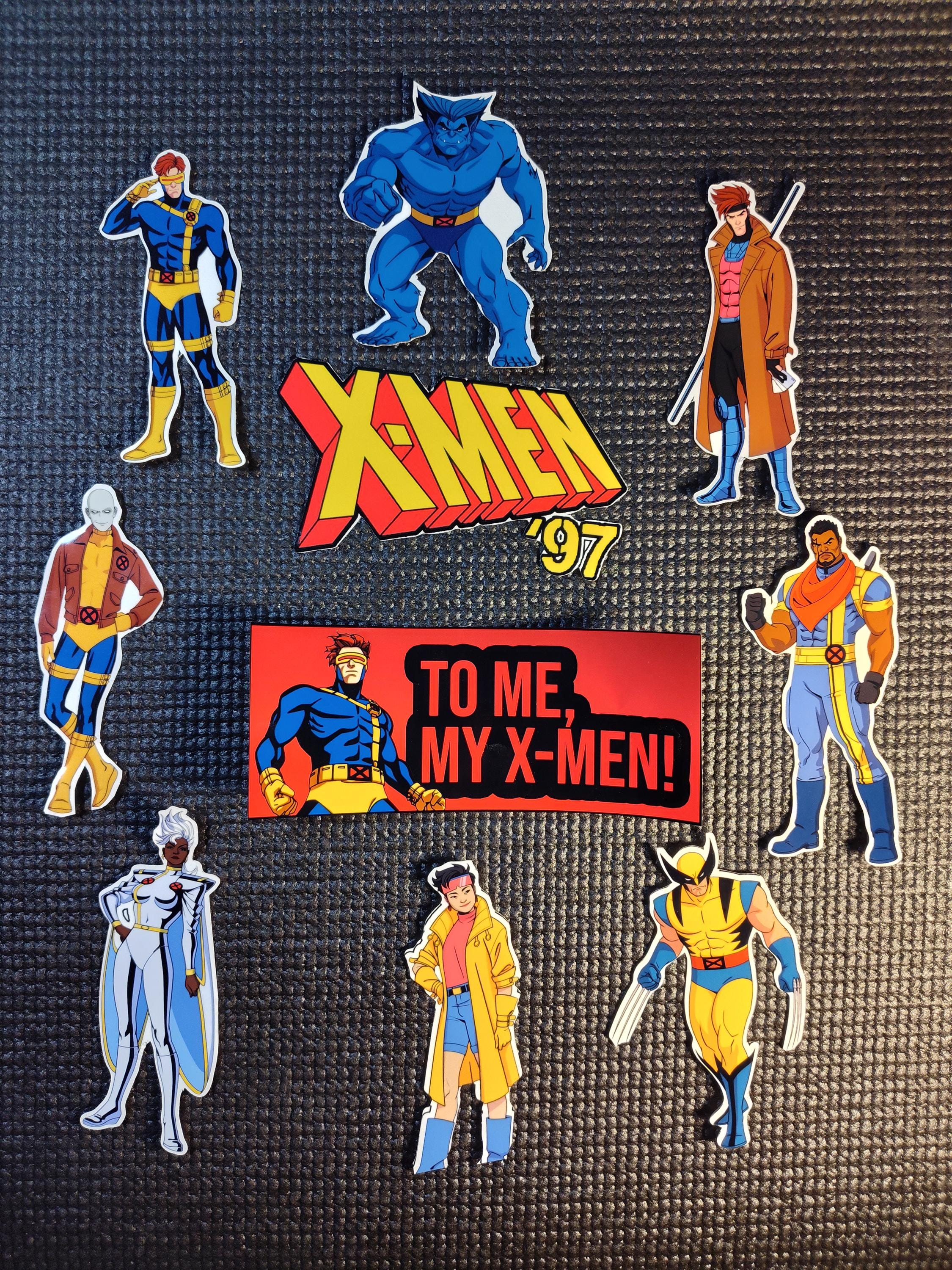 X-Men '97 Stickers | Retro Decals Vinyl Decals | Waterproof & Weatherproof