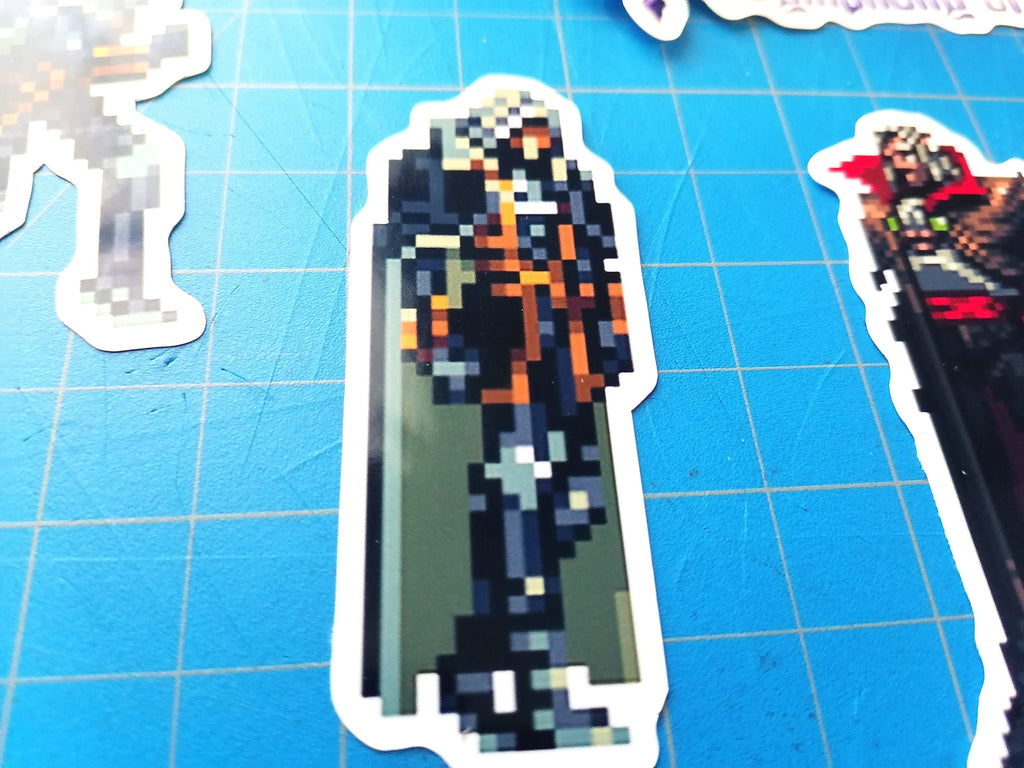 Castlevania Video game stickers for Gamers | Handmade Wall Art | Unique Gaming Gift | Retro Video Game Decor | Gaming Room | Classic Games