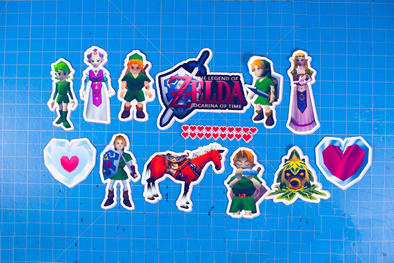 Videogame Sticker | Legend of Zelda stickers | Laptop iPad Bullet Journal Planner Vinyl Glossy Stickers