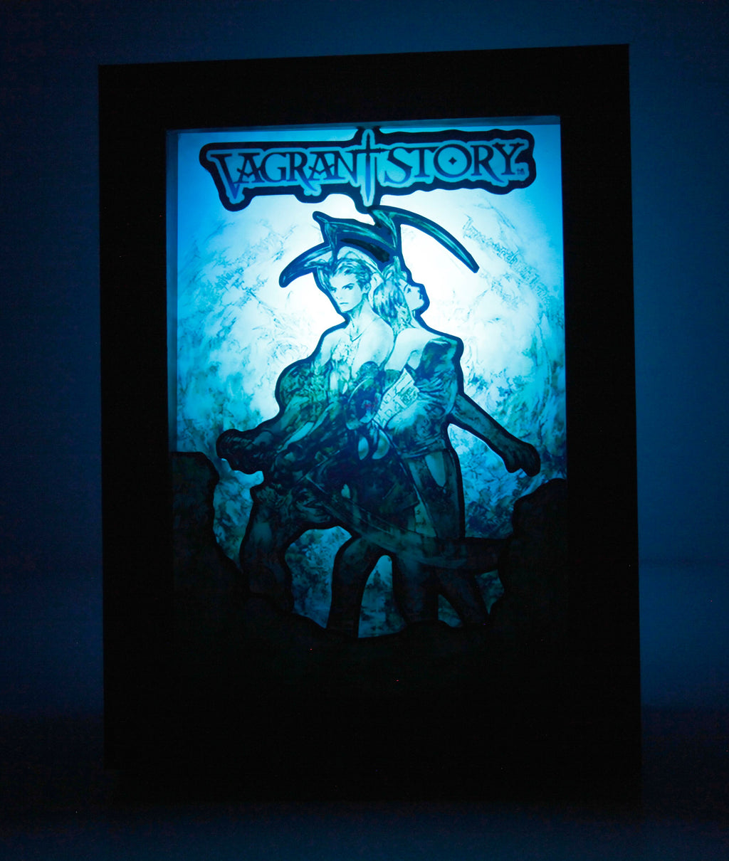 Vagrant Story 5x7 Illuminated Shadowbox Diorama