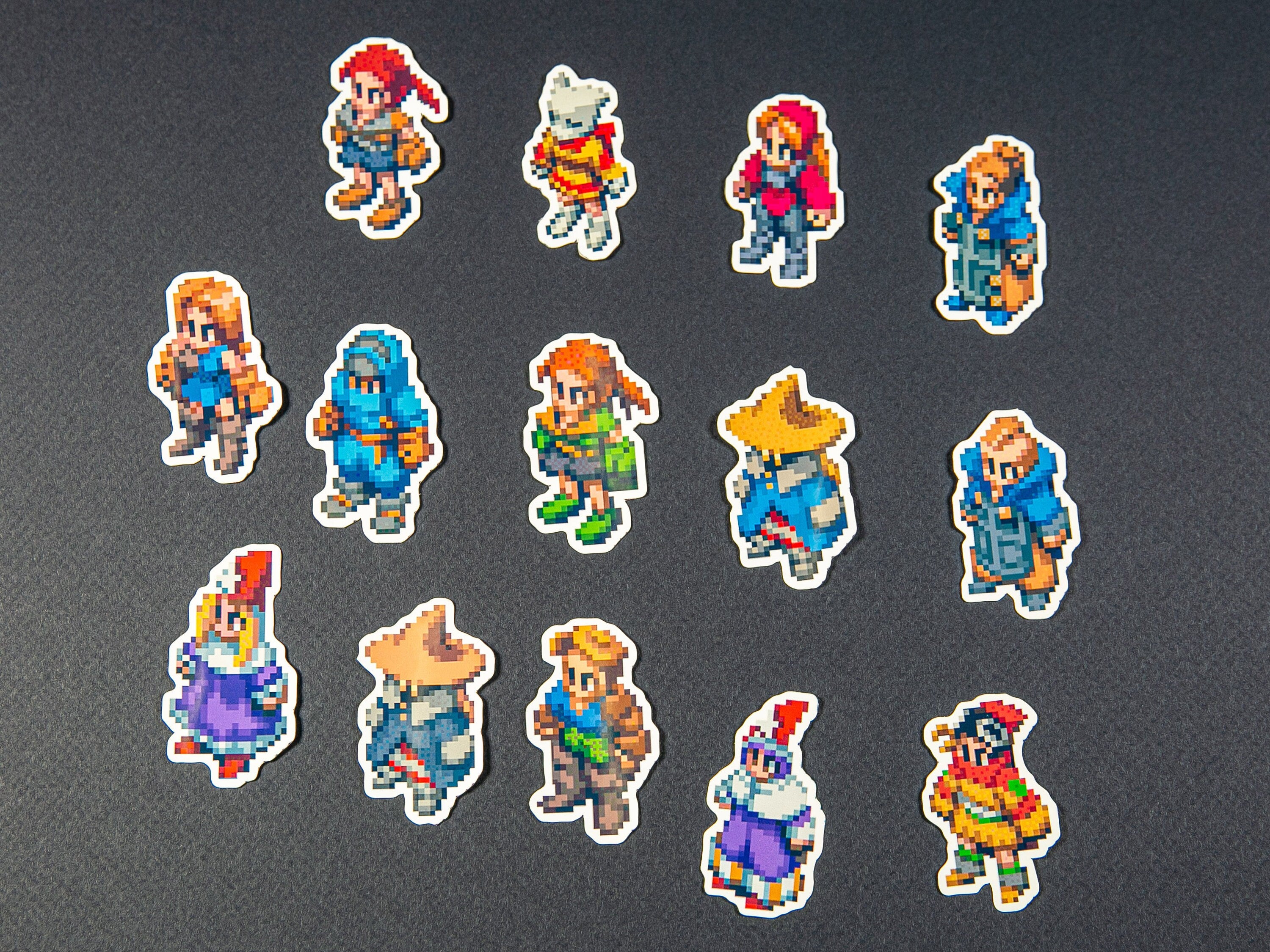 Videogame Sticker | Final Fantasy Tactics stickers | Laptop iPad Bullet Journal Planner Vinyl Glossy Stickers set 2