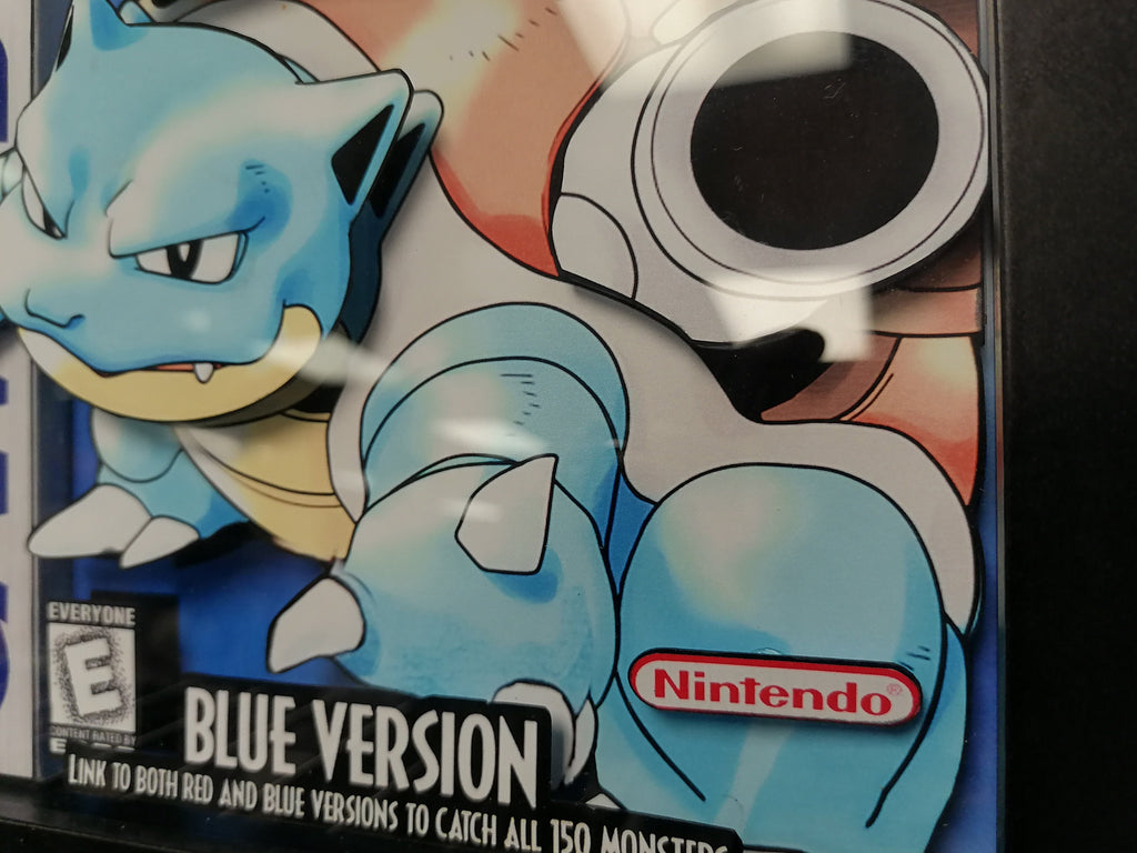 New!! Blastoise Blue Version 3d Shadowbox Diorama
