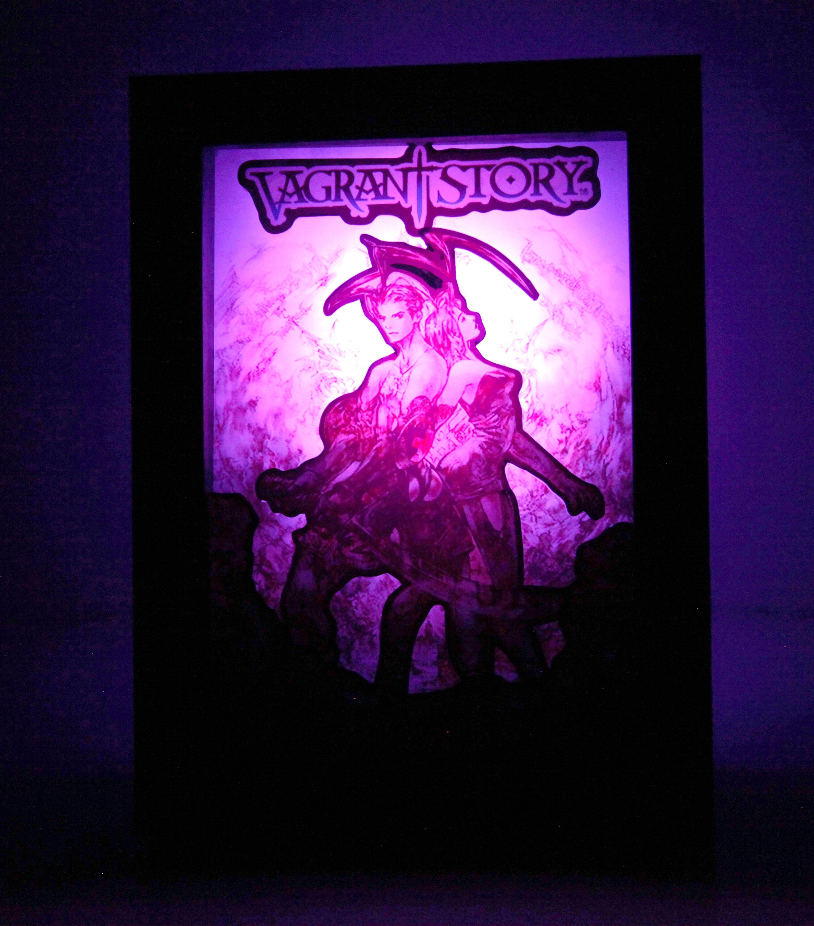 Vagrant Story 5x7 Illuminated Shadowbox Diorama