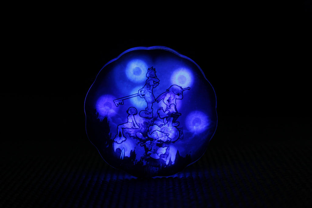 Kingdom Hearts LED Light - Custom Neon Lamp for Fans Gamers - Sora, Keyblade, & Heartless Design