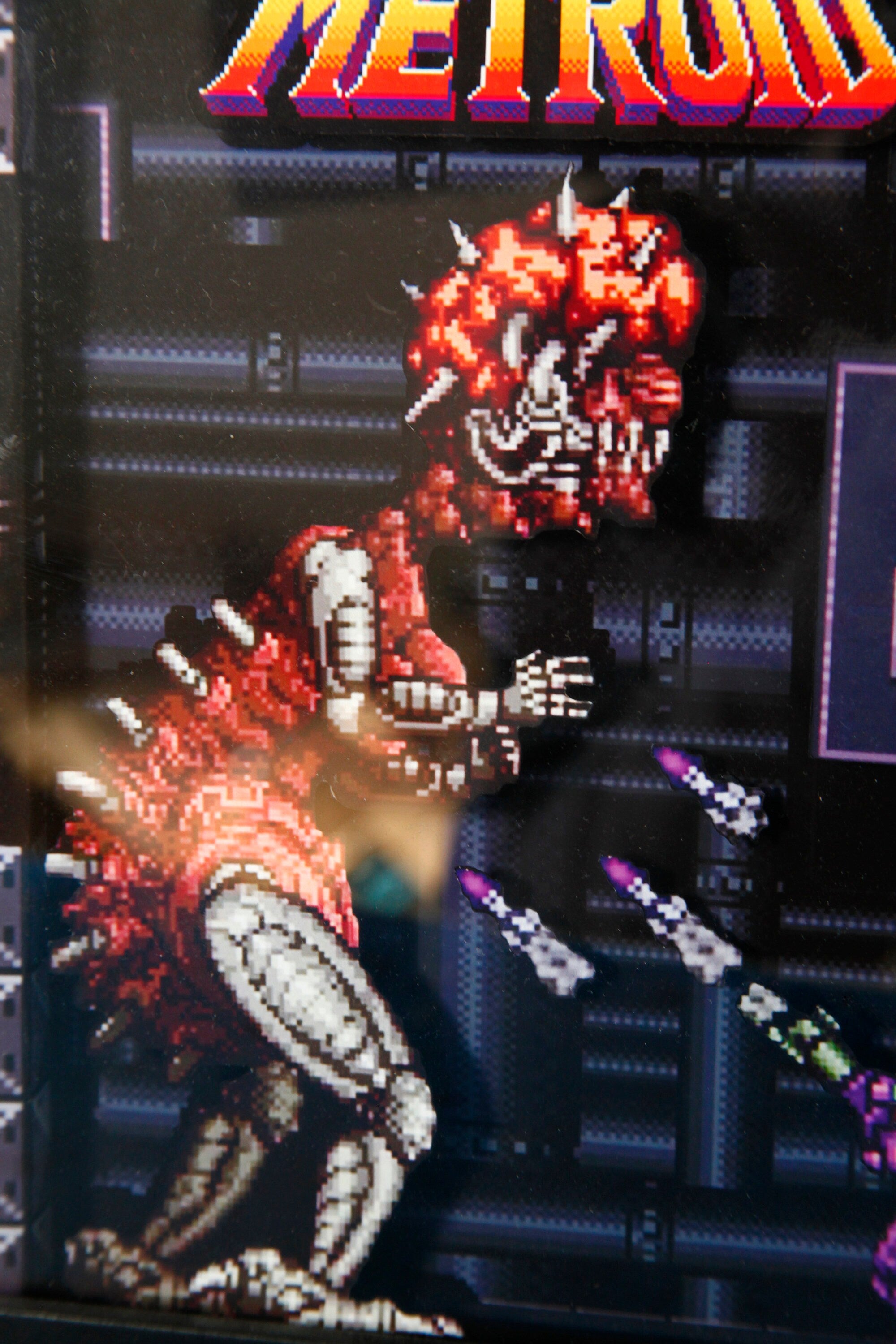 Super Metroid 3D Shadow box Diorama
