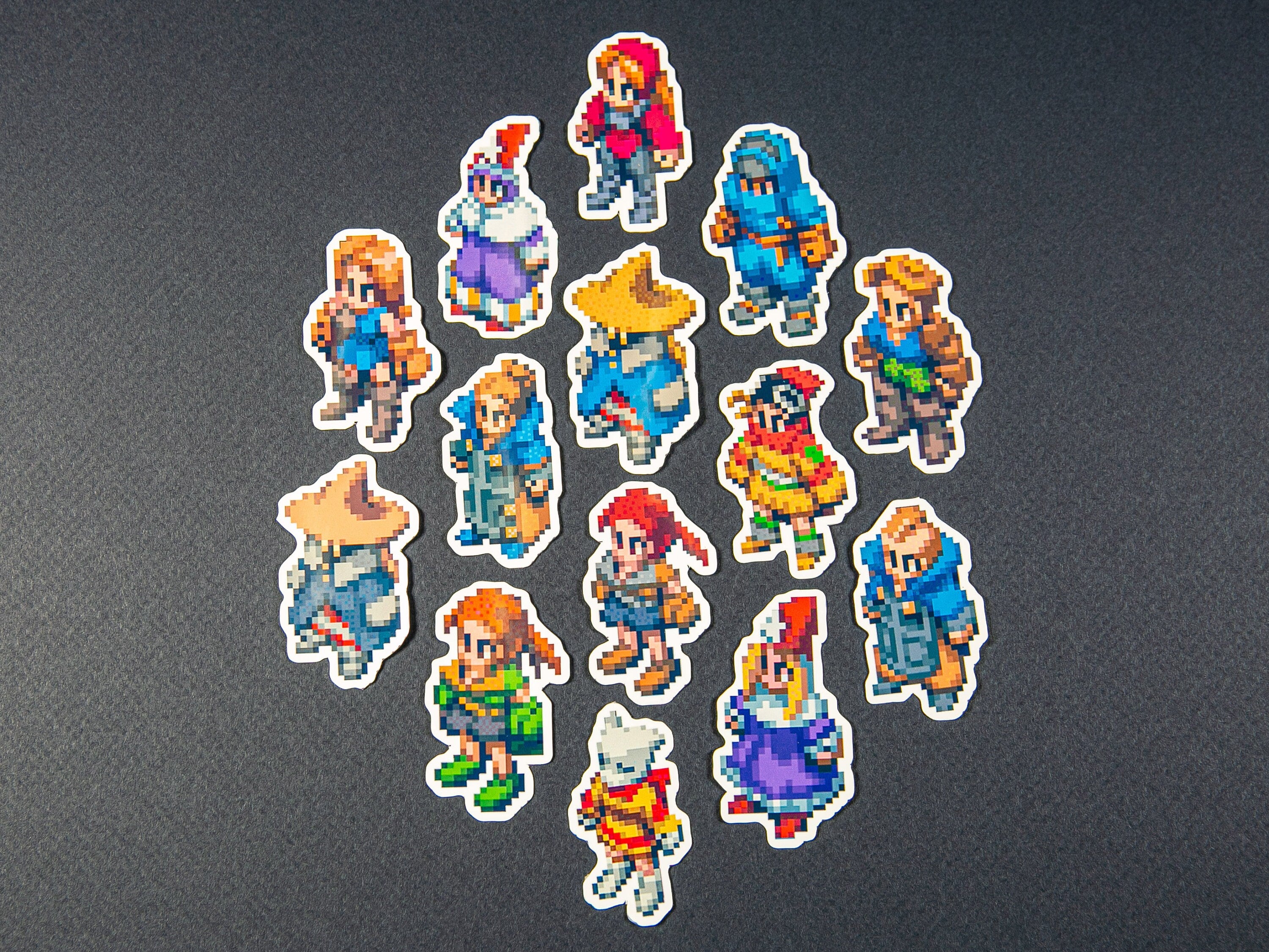 Videogame Sticker | Final Fantasy Tactics stickers | Laptop iPad Bullet Journal Planner Vinyl Glossy Stickers set 2