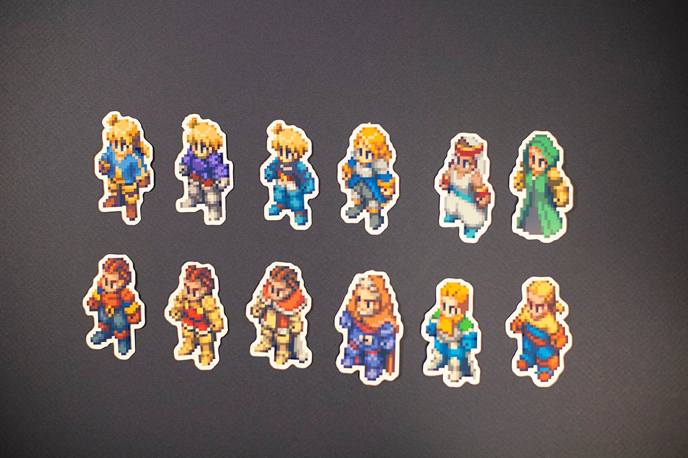 Videogame Sticker | Final Fantasy Tactics stickers | Laptop iPad Bullet Journal Planner Vinyl Glossy Stickers set 4