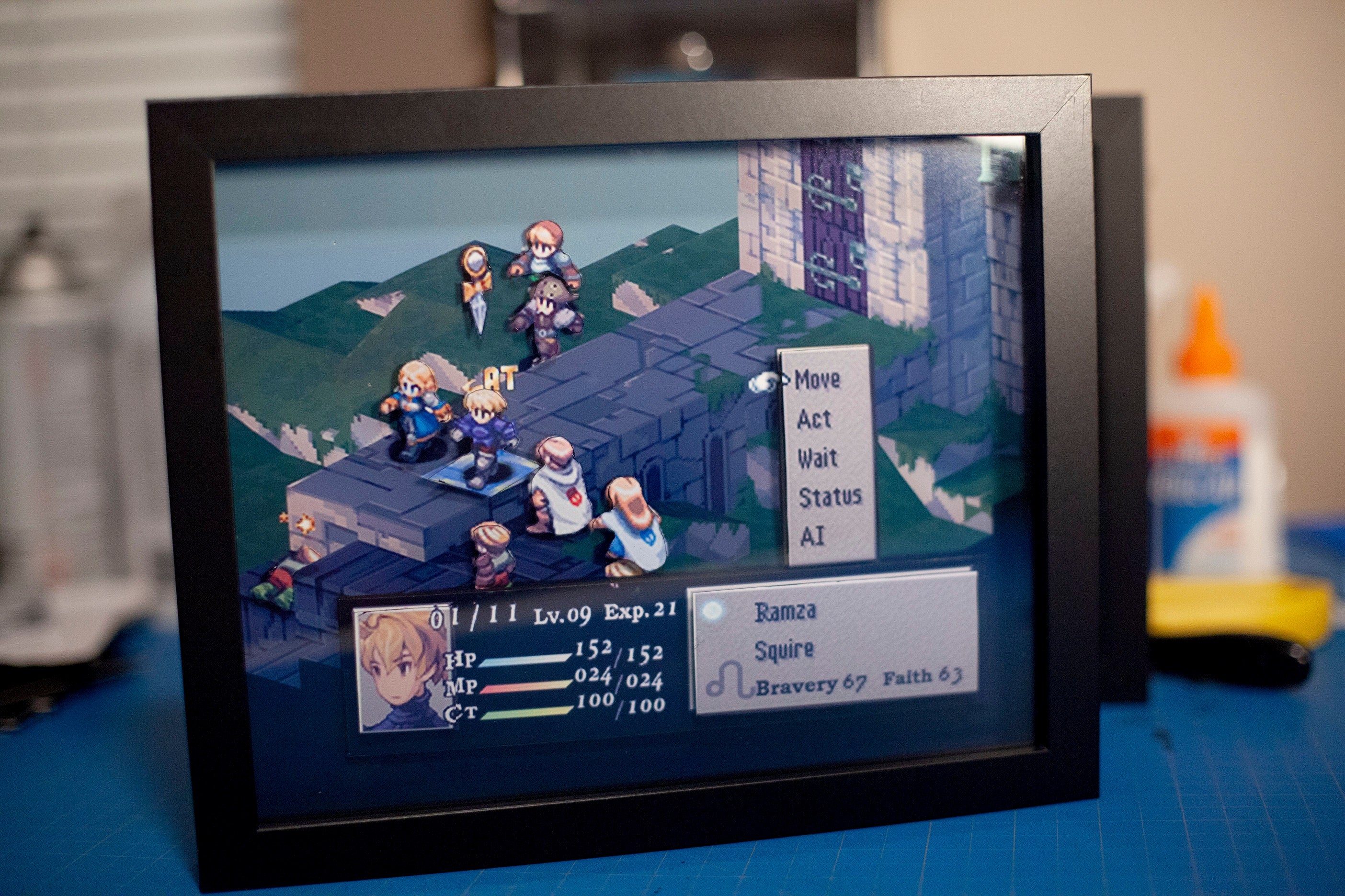 Final Fantasy Tactics Framed Wall Art gifts for him| Gifts for her | birthday | Christmas|