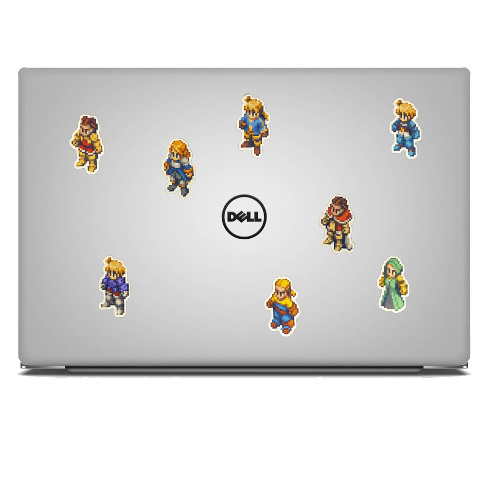 Videogame Sticker | Final Fantasy Tactics stickers | Laptop iPad Bullet Journal Planner Vinyl Glossy Stickers set 4