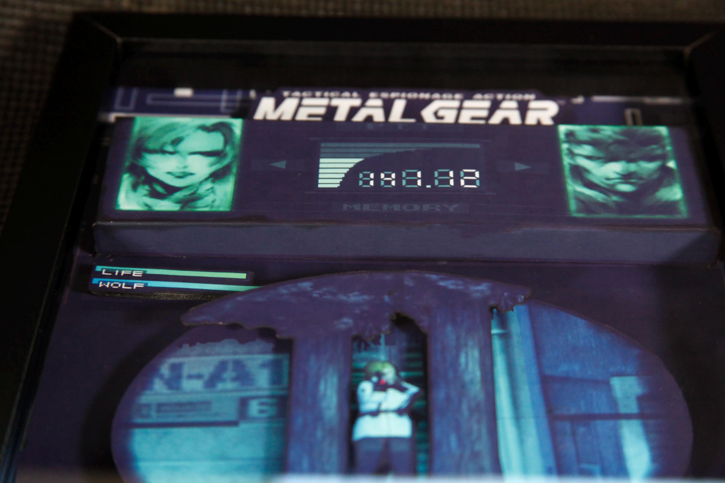 Solid Snake Sniper Wolf 3D shadow box| Metal Gear Solid | Wall Decor | Gift for Gamers | Classic Games |Unique Gaming gift| |birthday idea |