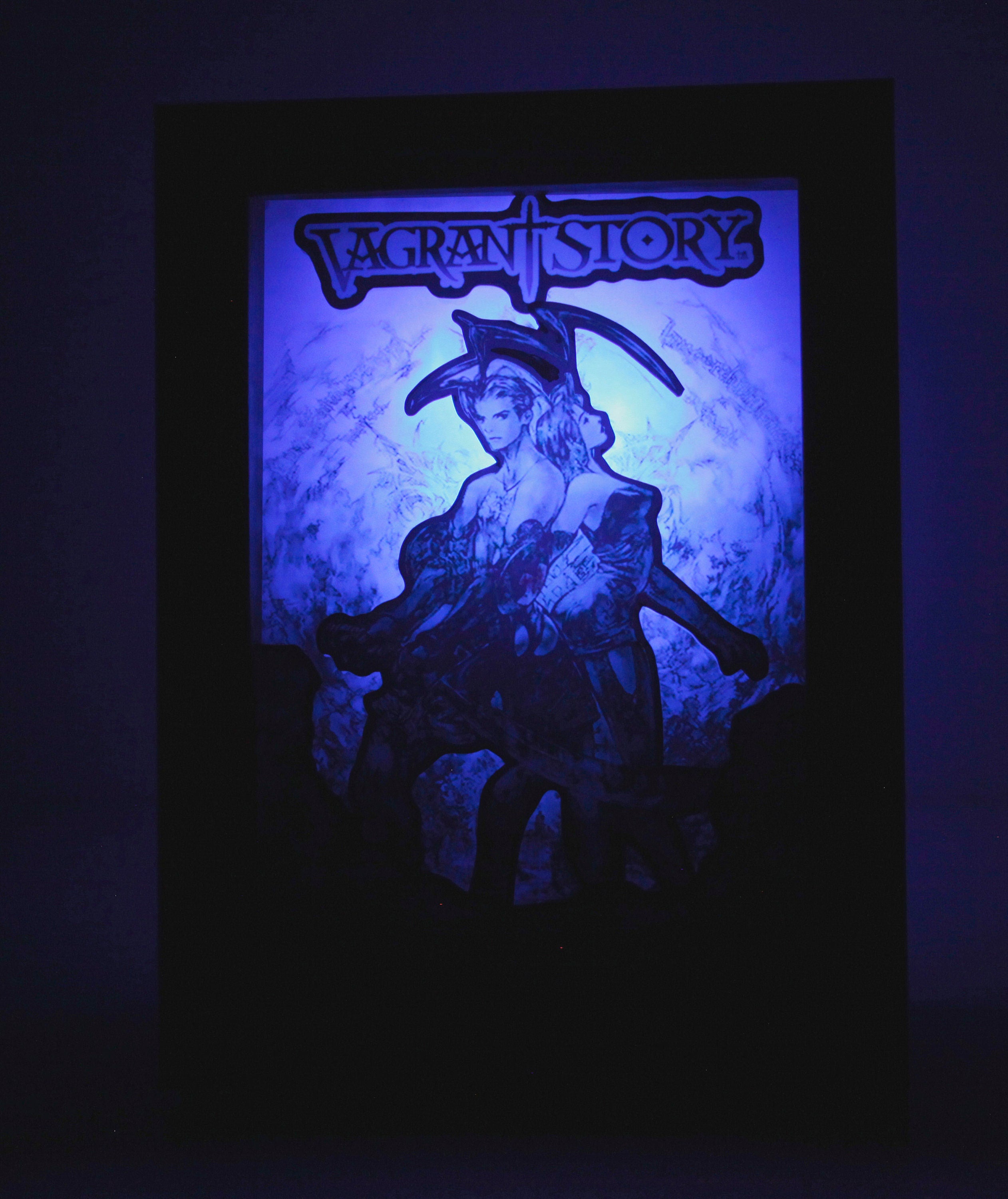Vagrant Story 5x7 Illuminated Shadowbox Diorama