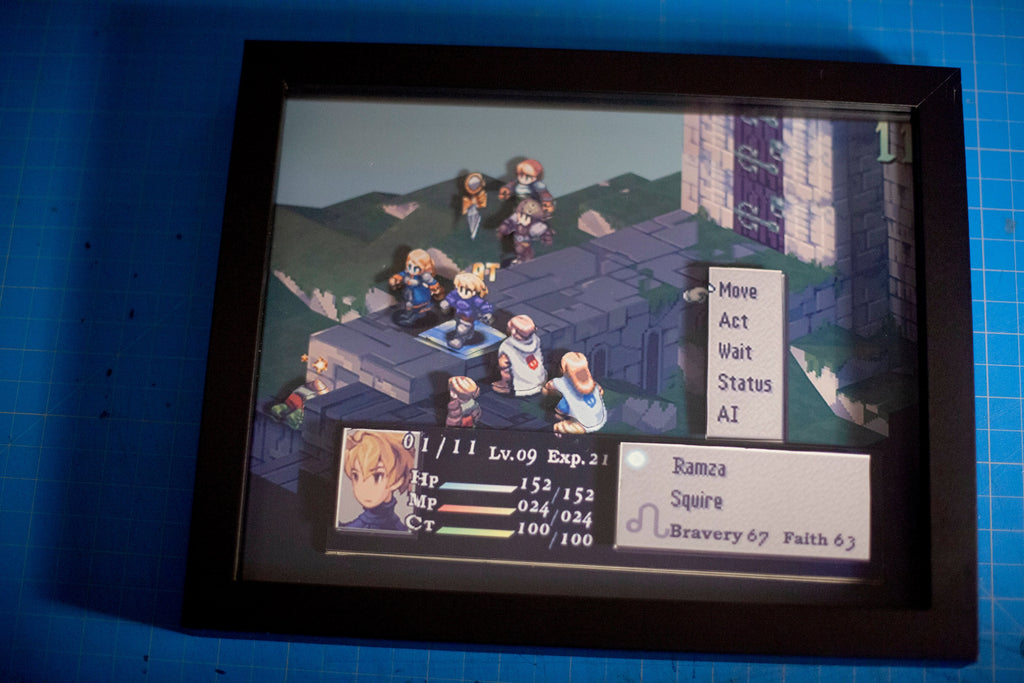 Final Fantasy Tactics Framed Wall Art gifts for him| Gifts for her | birthday | Christmas|