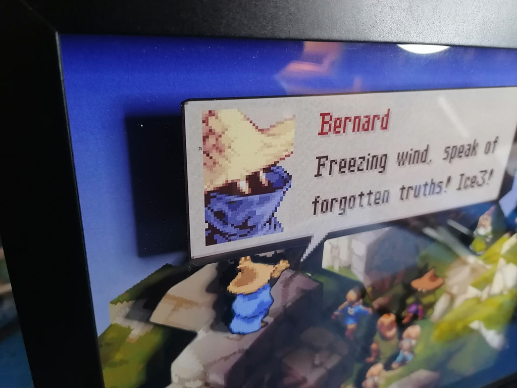 Final Fantasy Tactics framed 3D Wall Art