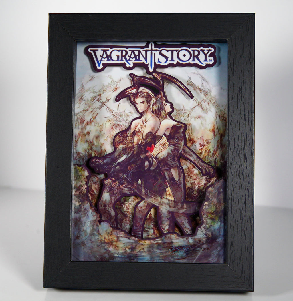Vagrant Story 5x7 Illuminated Shadowbox Diorama