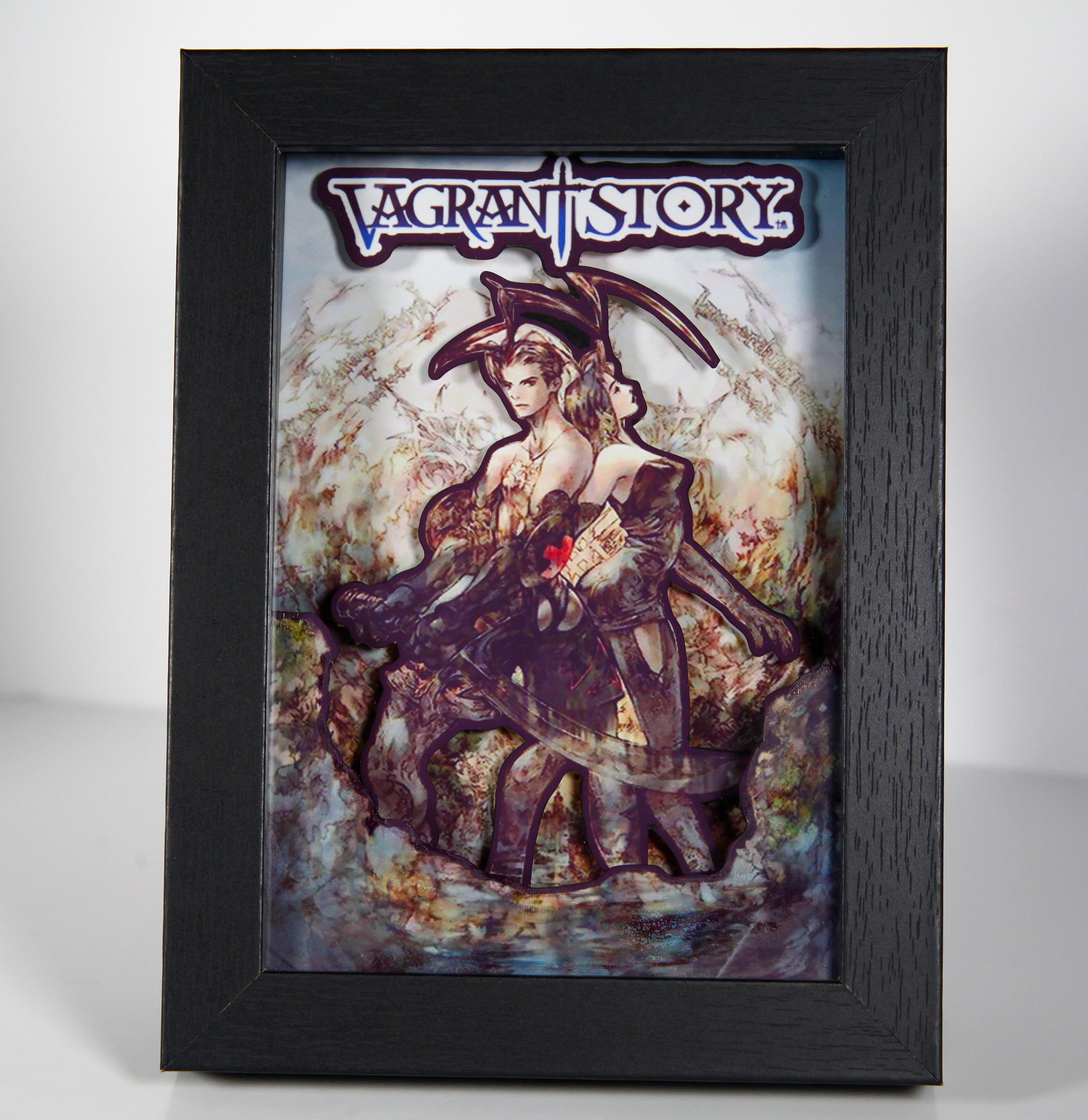 Vagrant Story 5x7 Illuminated Shadowbox Diorama