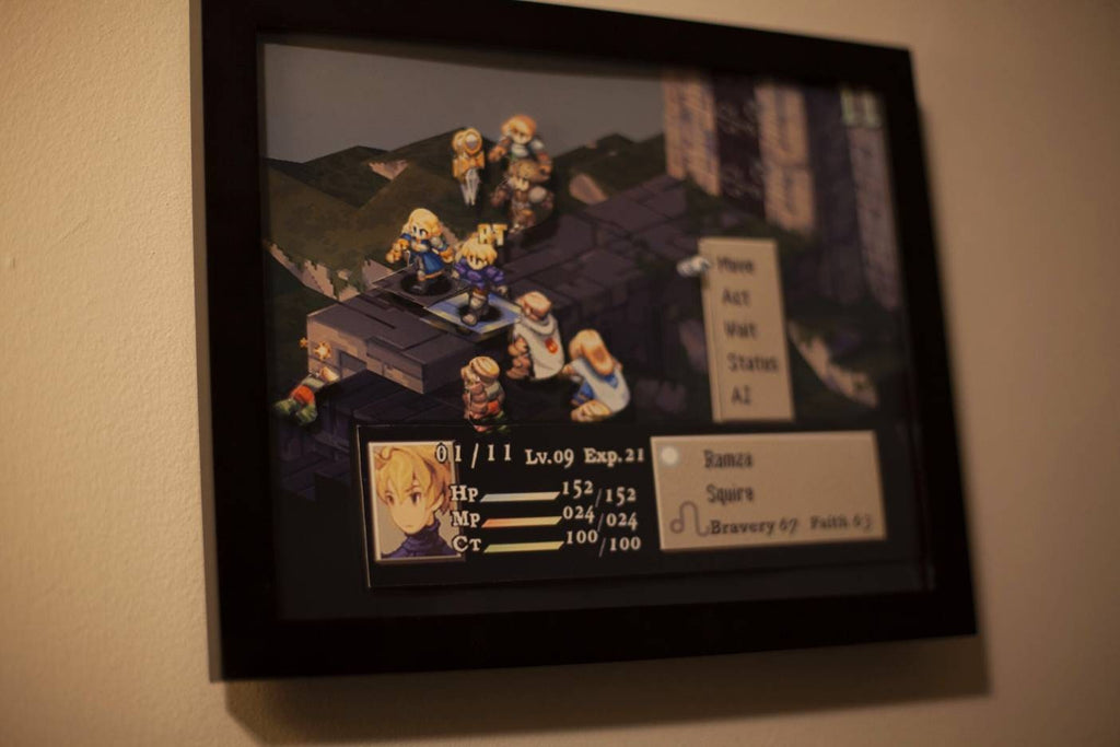 Final Fantasy Tactics Framed Wall Art gifts for him| Gifts for her | birthday | Christmas|