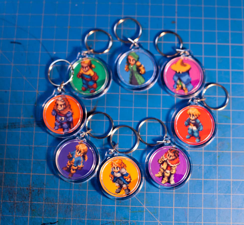 Videogame Keychains | Final Fantasy Tactics Keychains