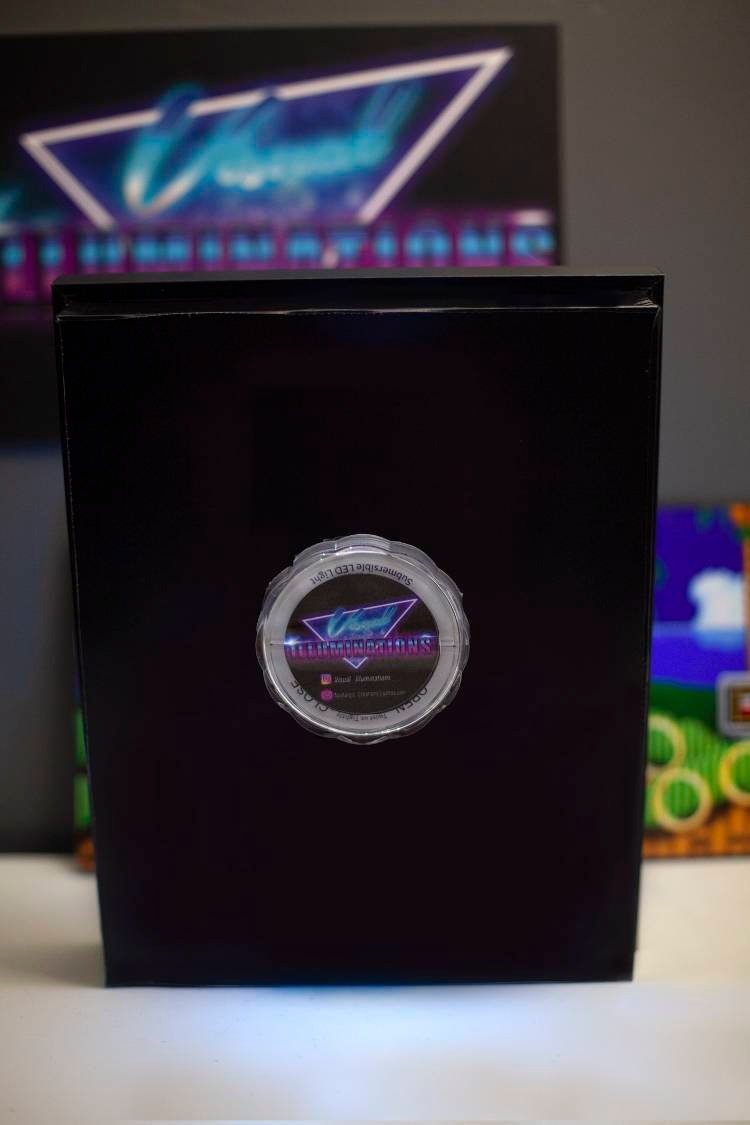 Final Fantasy 7 Cloud, LED Shadowbox Diorama