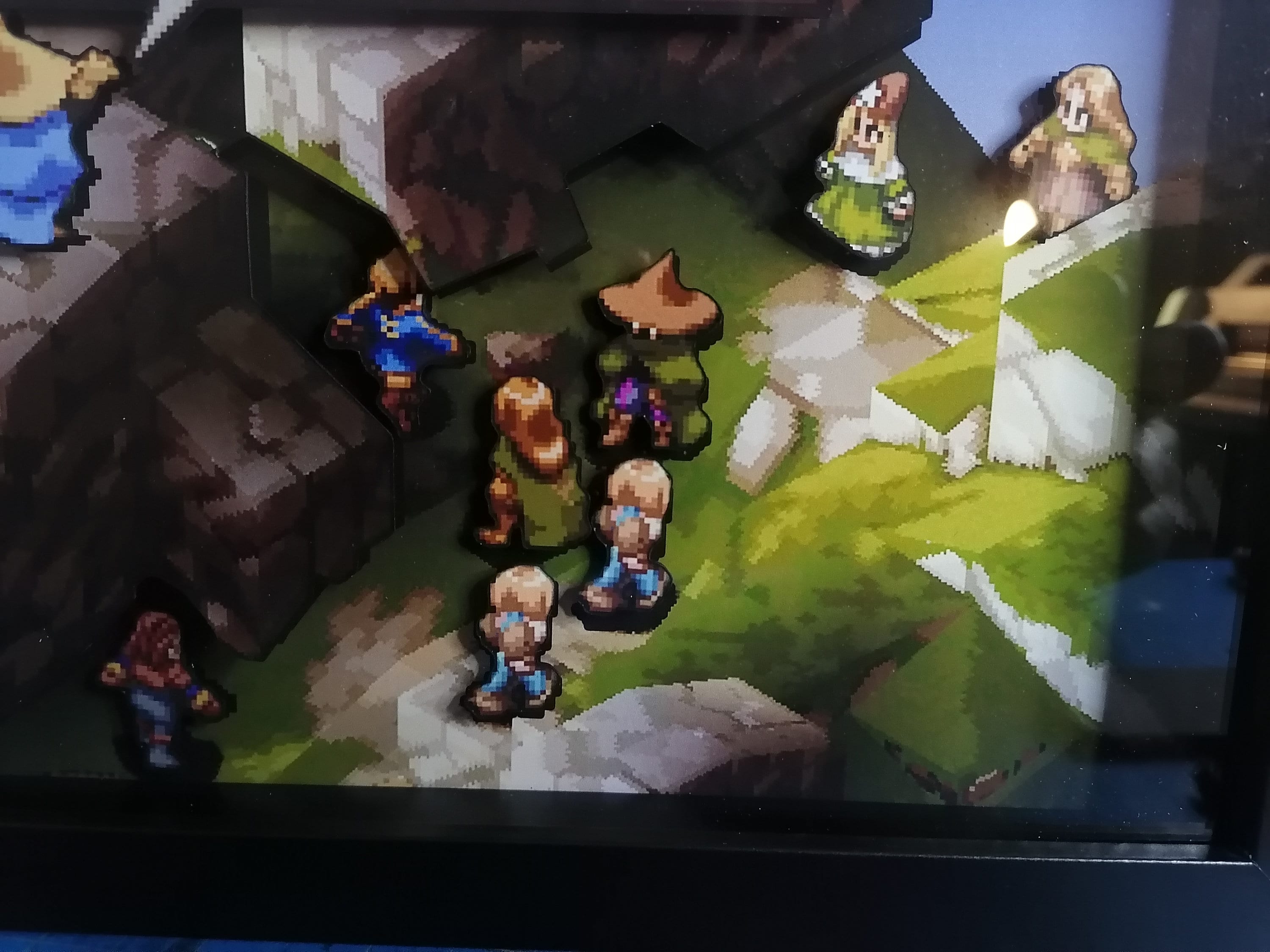 Final Fantasy Tactics framed 3D Wall Art