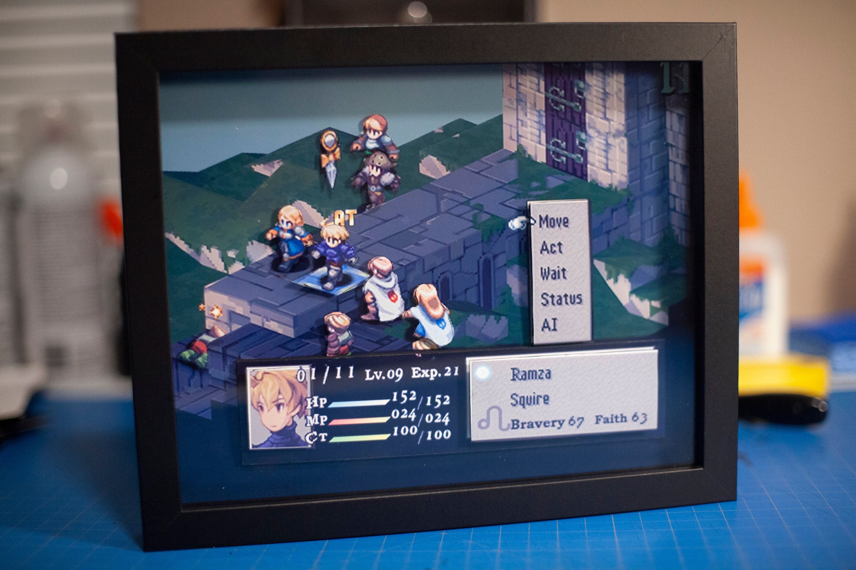 Final Fantasy Tactics Framed Wall Art gifts for him| Gifts for her | birthday | Christmas|