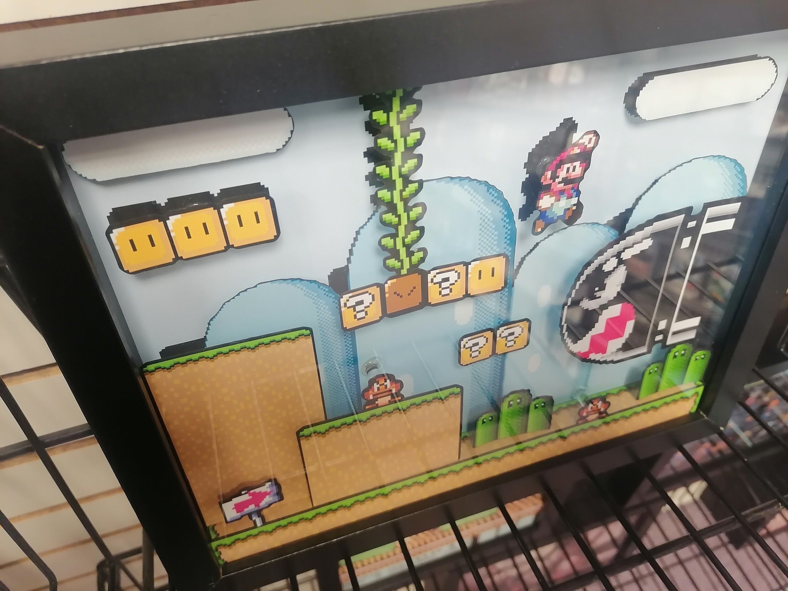 Super Mario World 3d shadowbox