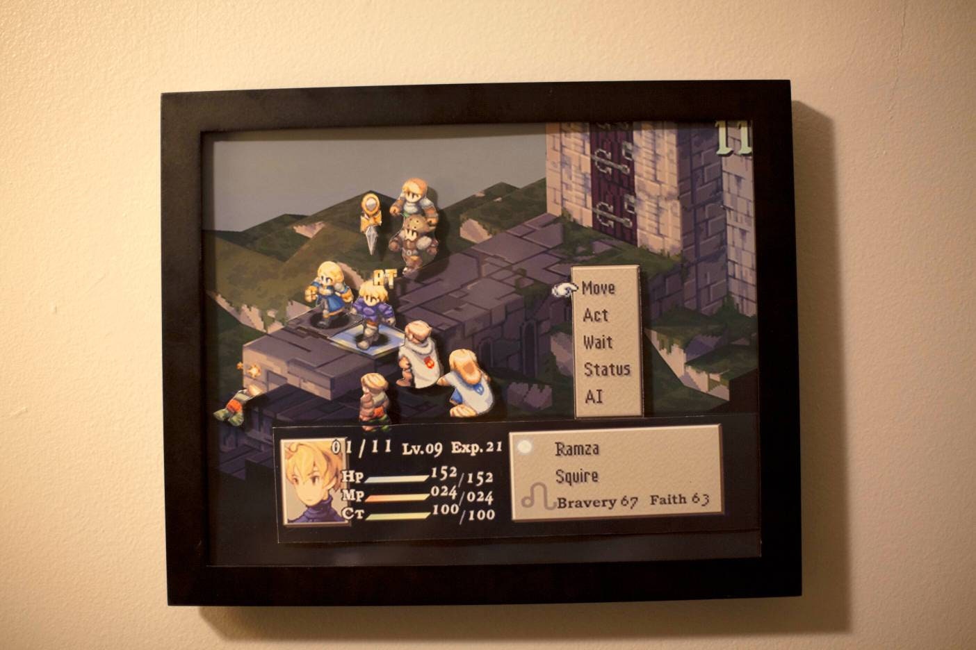 Final Fantasy Tactics Framed Wall Art gifts for him| Gifts for her | birthday | Christmas|