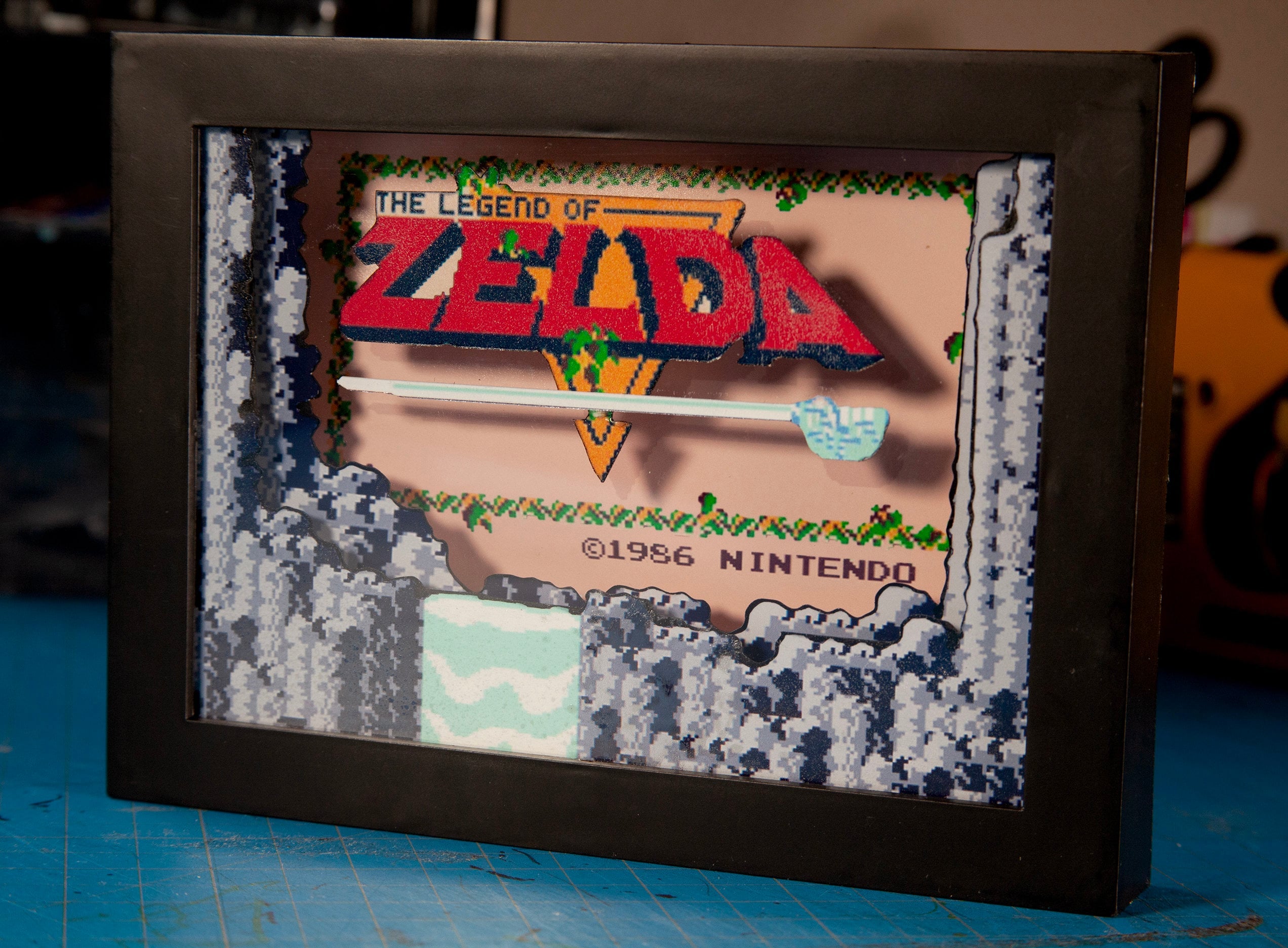 Legend of Zelda Shadowbox