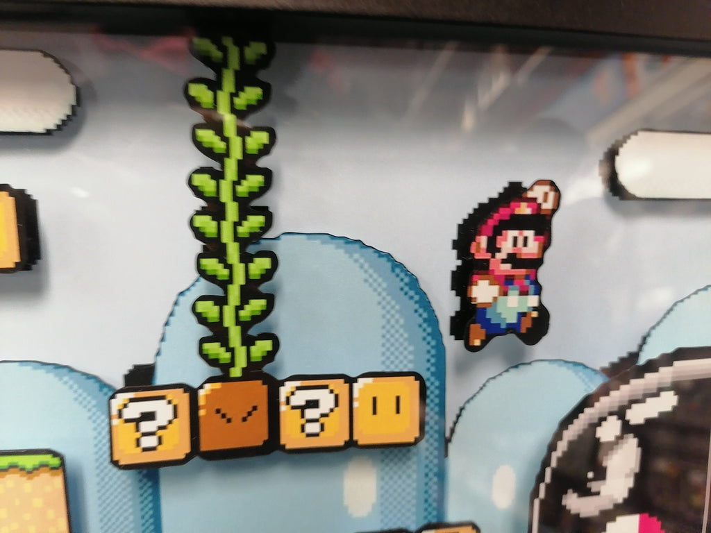 Super Mario World 3d shadowbox