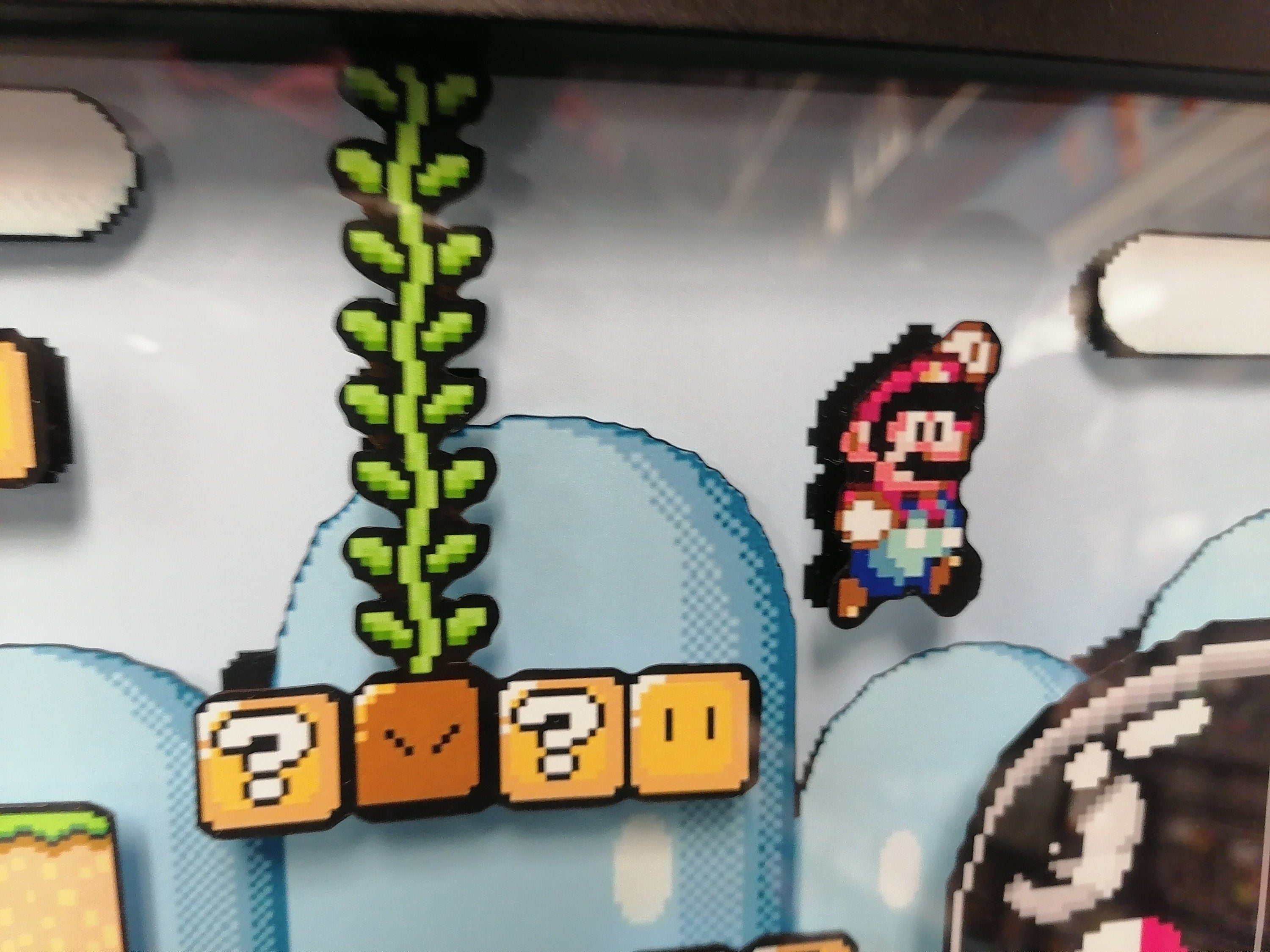 Super Mario World 3d shadowbox
