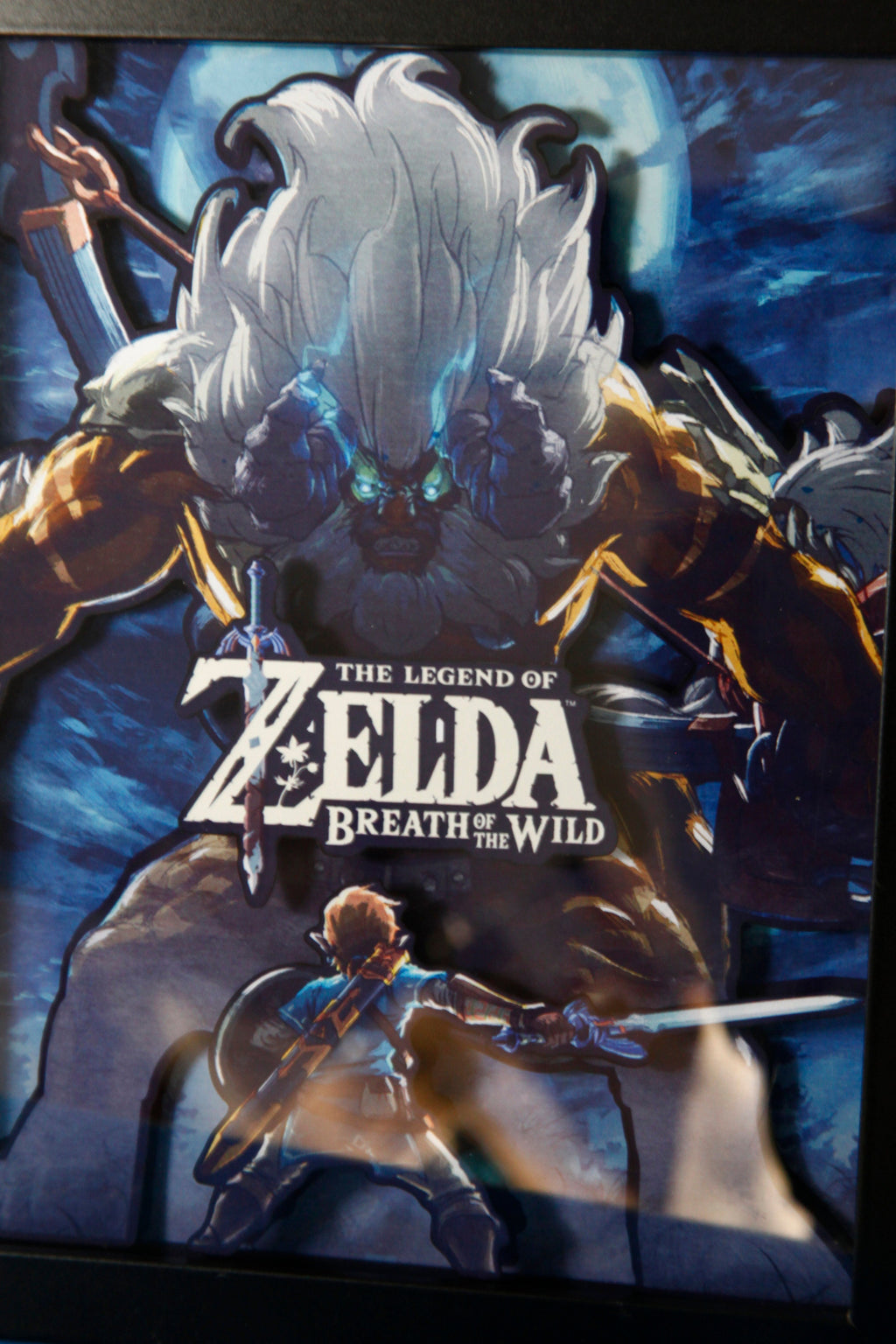 Legend of Zelda: Breath of the Wild 3D Shadow Box - Handmade Wall Art