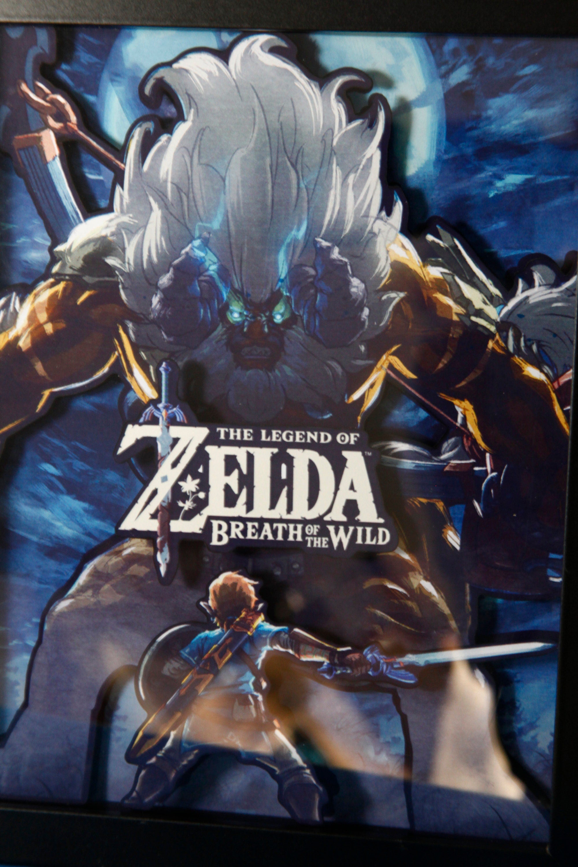Legend of Zelda: Breath of the Wild 3D Shadow Box - Handmade Wall Art