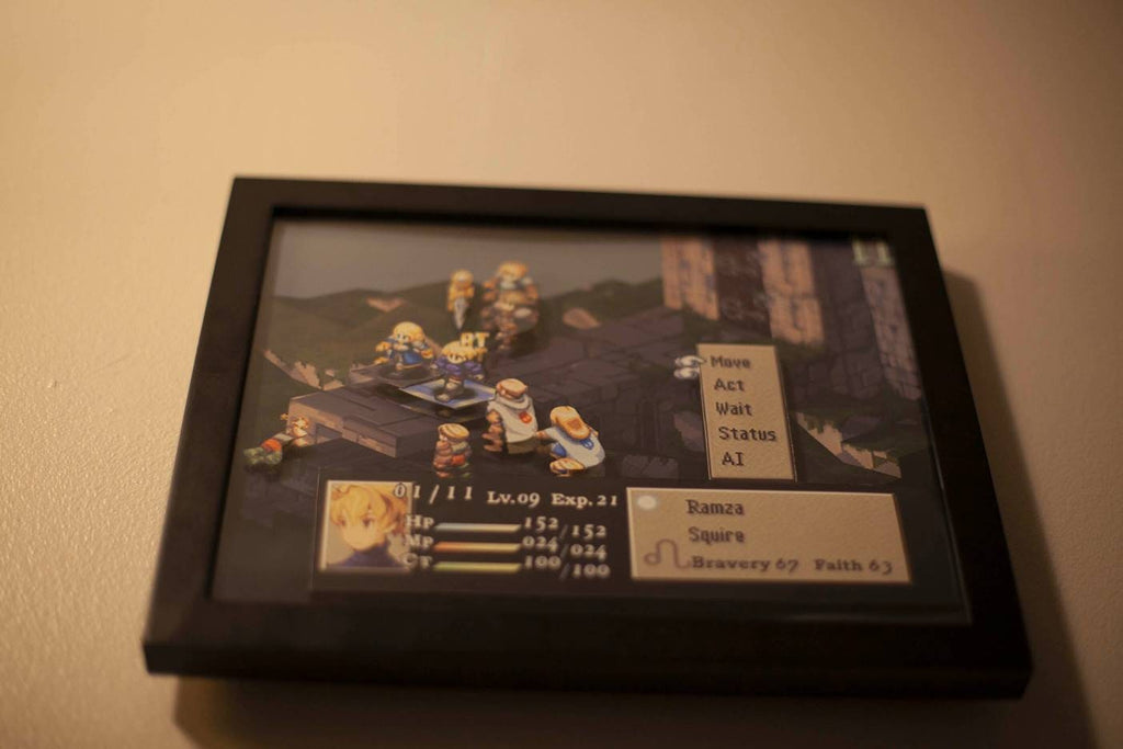 Final Fantasy Tactics Framed Wall Art gifts for him| Gifts for her | birthday | Christmas|