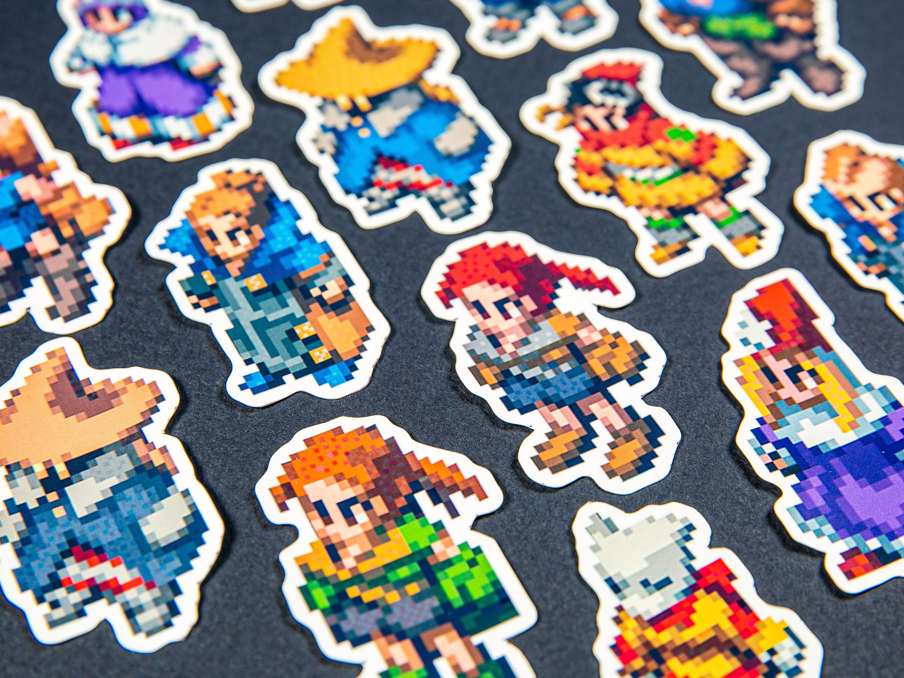 Videogame Sticker | Final Fantasy Tactics stickers | Laptop iPad Bullet Journal Planner Vinyl Glossy Stickers set 2
