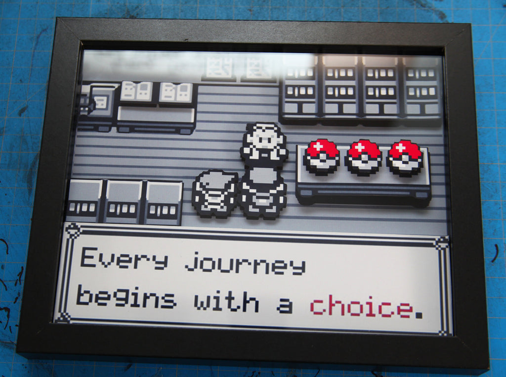Pokemon red blue yellow | Unique Gift idea | Classic| Video game decor| Gift for him| Pokemon Gift for men| Pokemon gift for women| decor