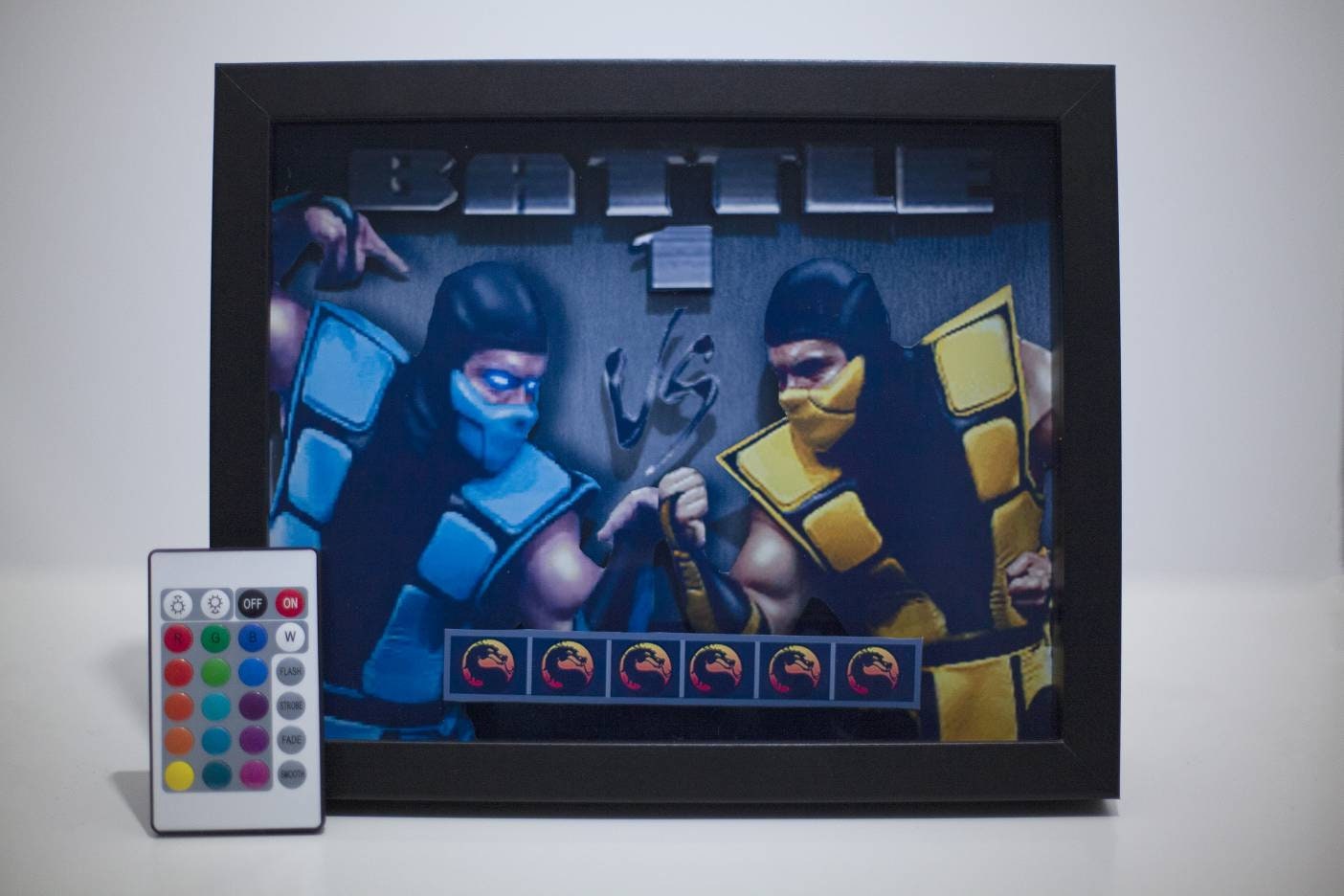 Mortal Kombat LED Shadowbox Diorama