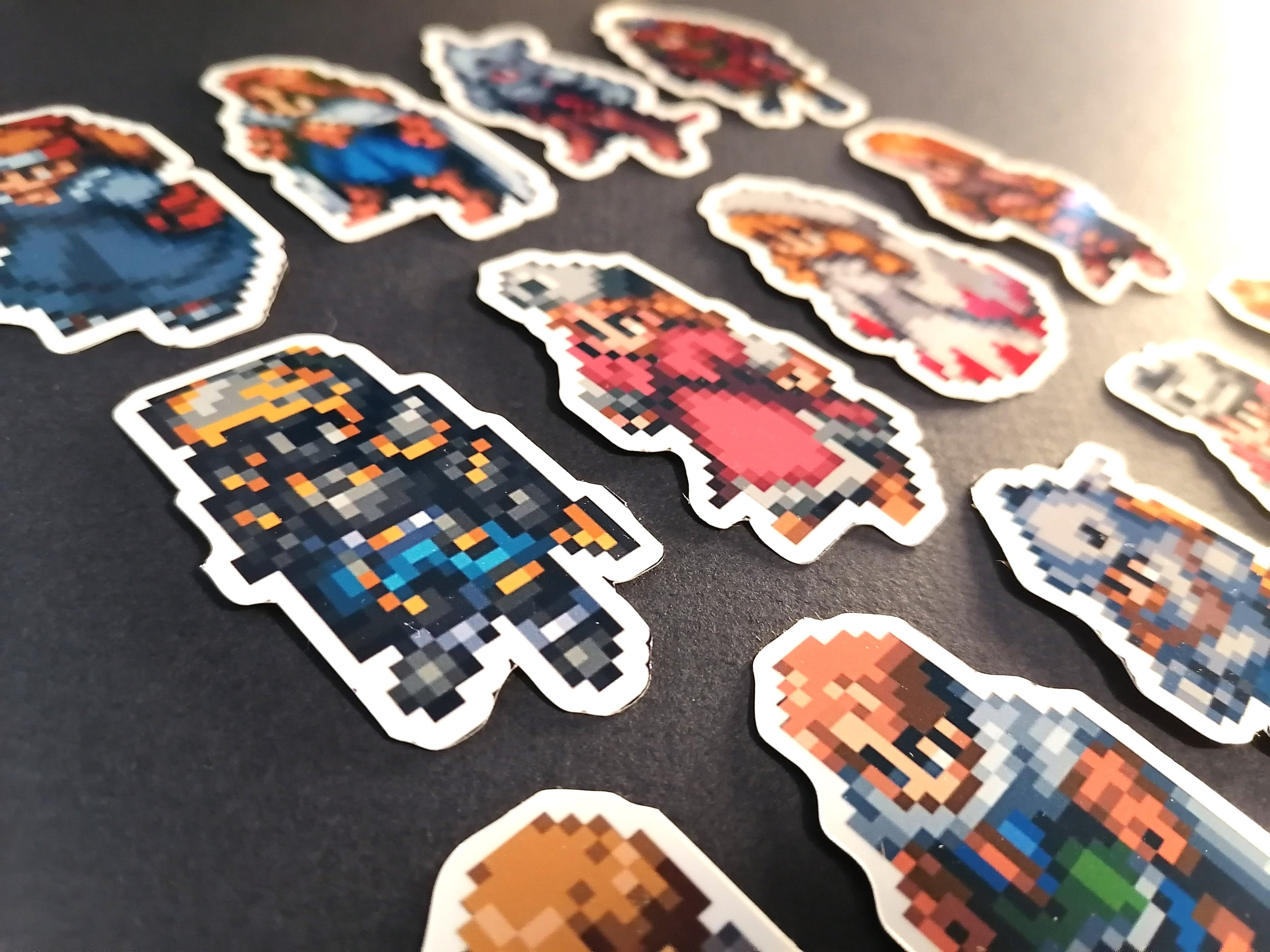 Videogame Sticker | Final Fantasy Tactics stickers | Laptop iPad Bullet Journal Planner Vinyl Glossy Stickers set 3