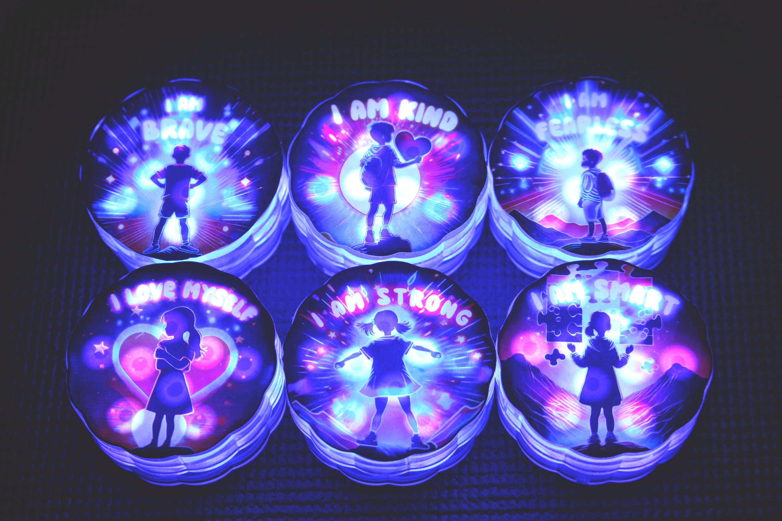 I am smart  | Kids Affirmations| Motivational Light| Neon Light| Inspirational Quote| Birthday Gift| Christmas Gift|