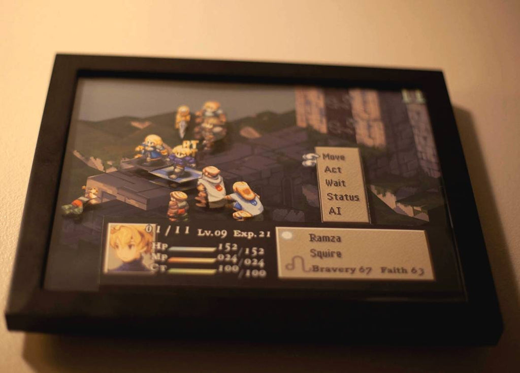 Final Fantasy Tactics Framed Wall Art gifts for him| Gifts for her | birthday | Christmas|