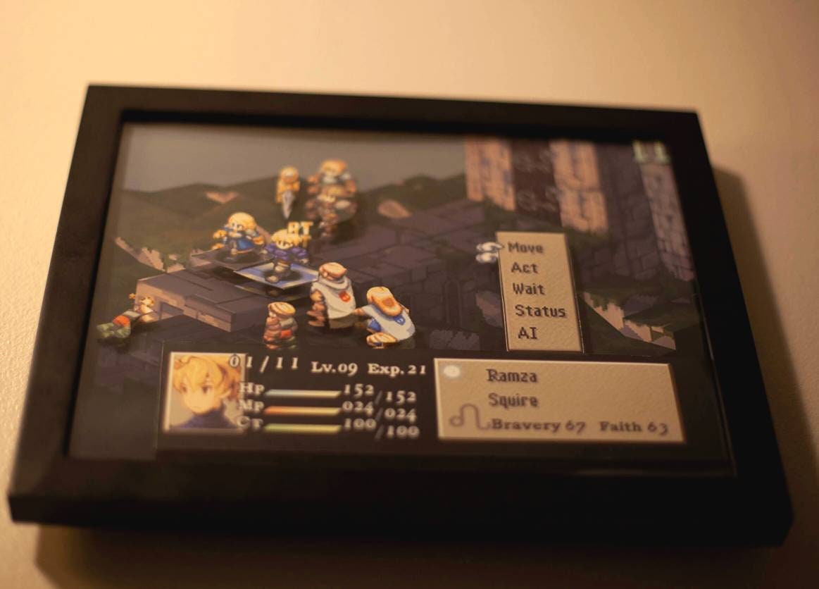 Final Fantasy Tactics Framed Wall Art gifts for him| Gifts for her | birthday | Christmas|