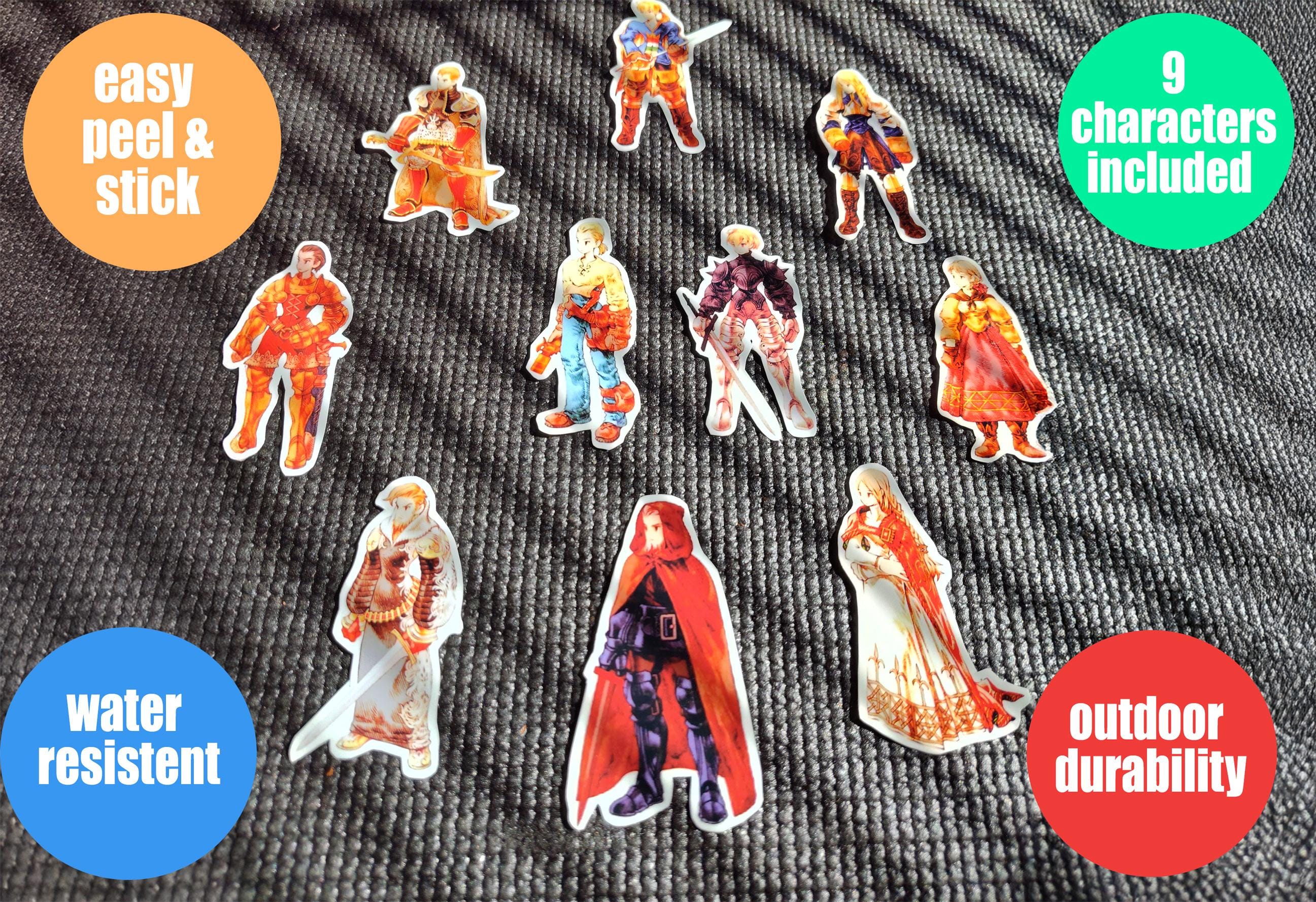 Videogame Sticker | Final Fantasy Tactics House of Beoulve | Laptop iPad Bullet Journal Planner Vinyl Glossy Stickers