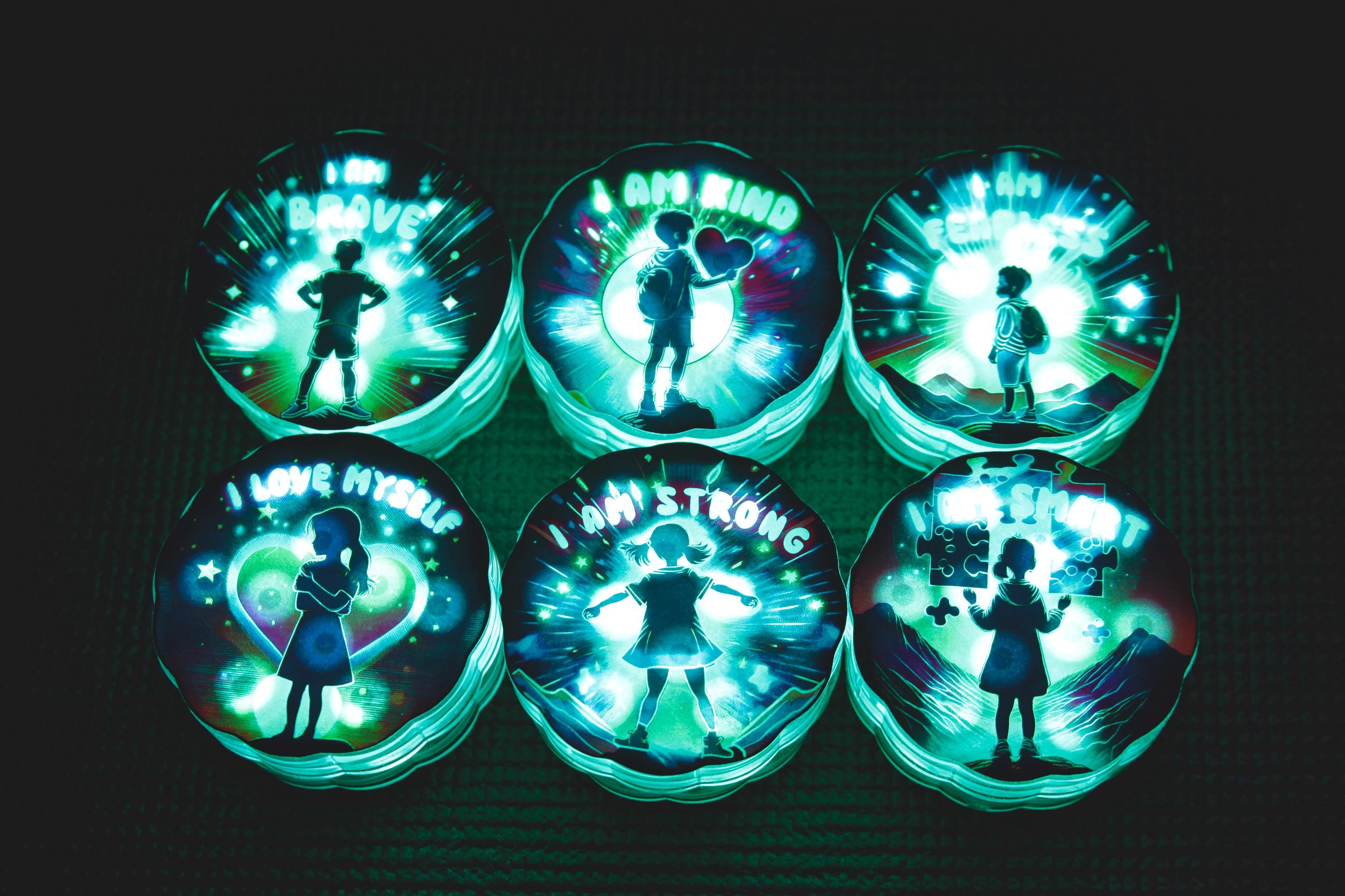 Kid LED Affirmation lights