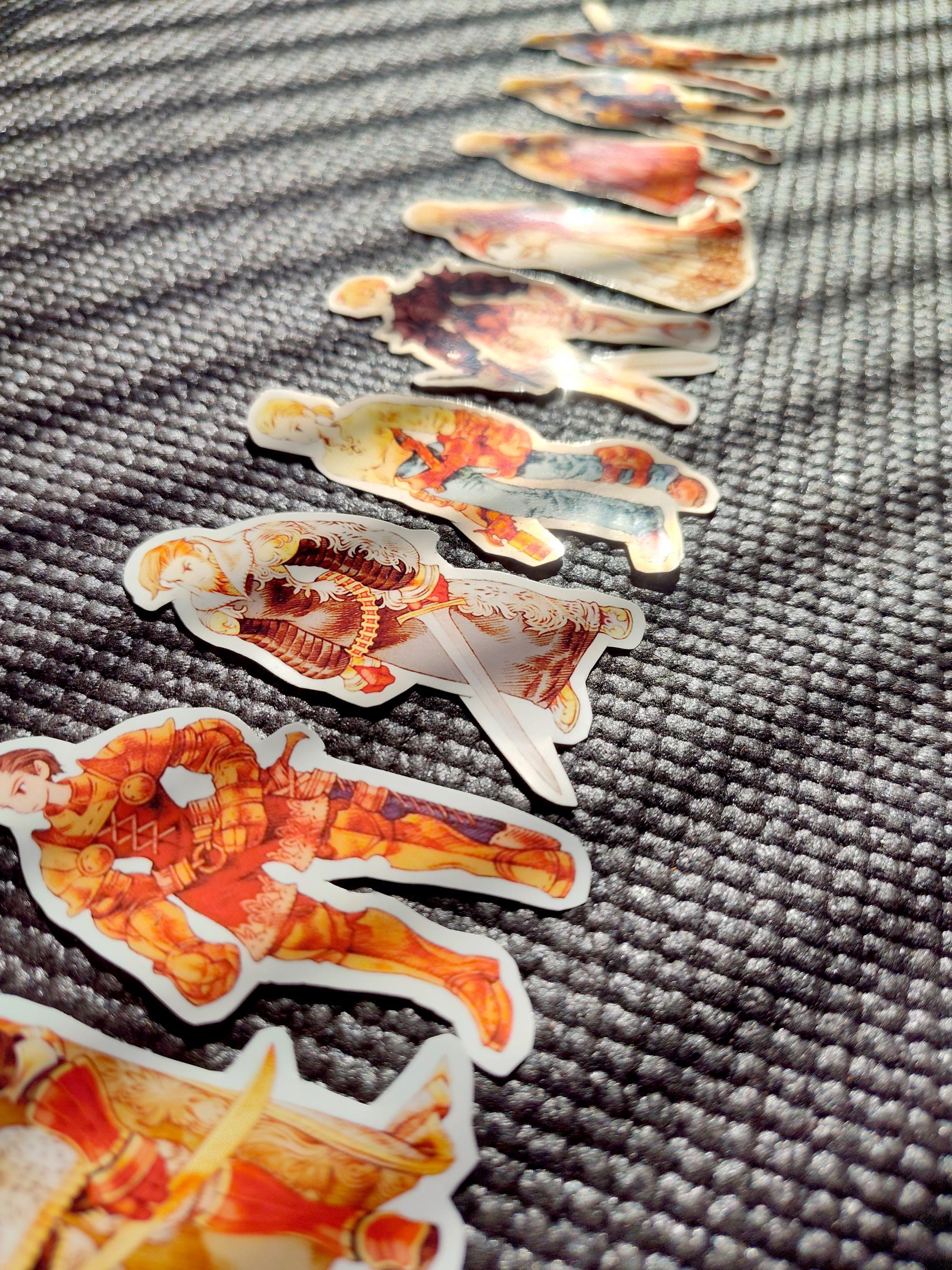 Videogame Sticker | Final Fantasy Tactics House of Beoulve | Laptop iPad Bullet Journal Planner Vinyl Glossy Stickers